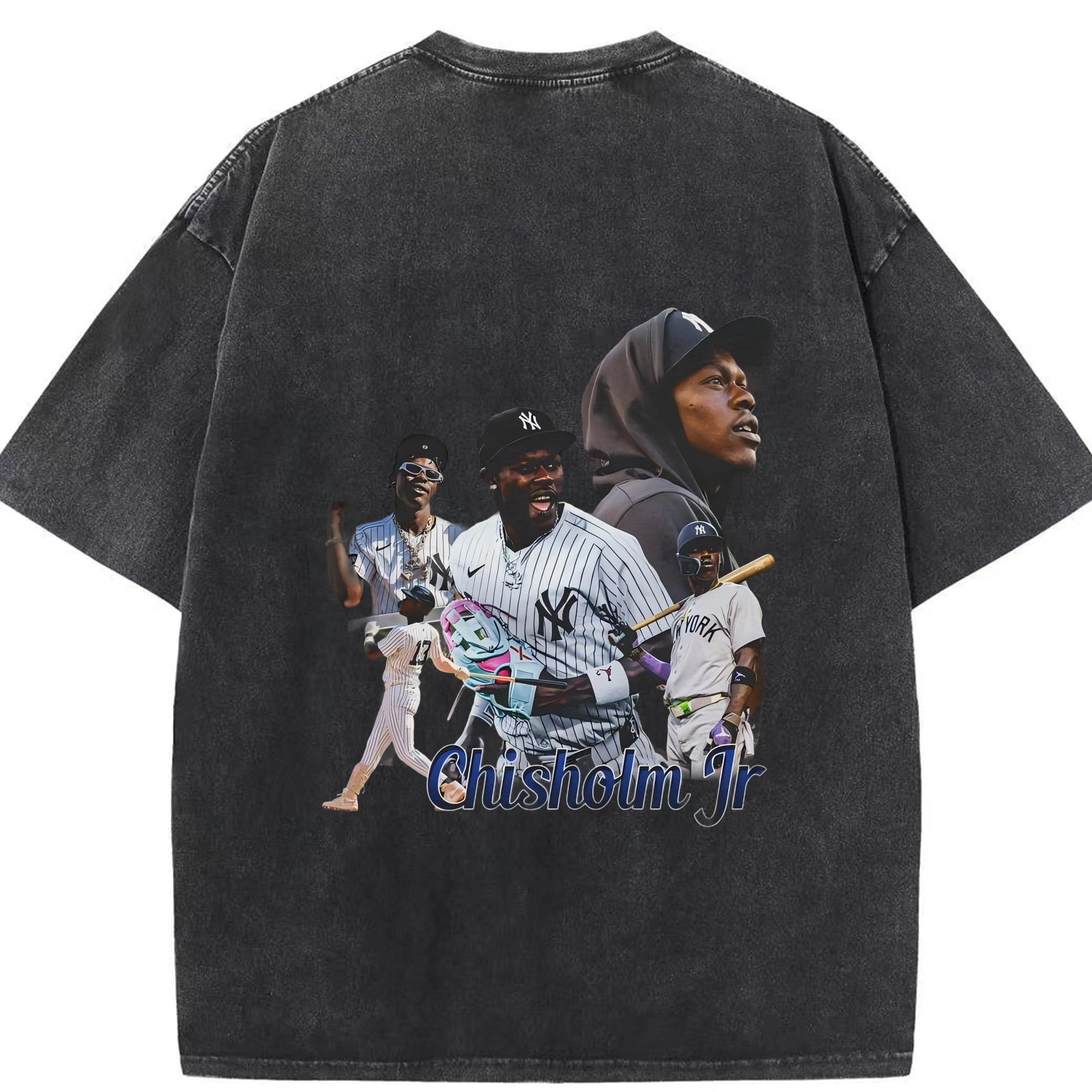 Jazz Chisholm Jr. 25 Washed Vintage 230g Cotton Oversized T-Shirt With Back Heat Transfer Print – Soft, Lightweight & Stylish – Comfortable Casual Wear For Sports & Everyday Use