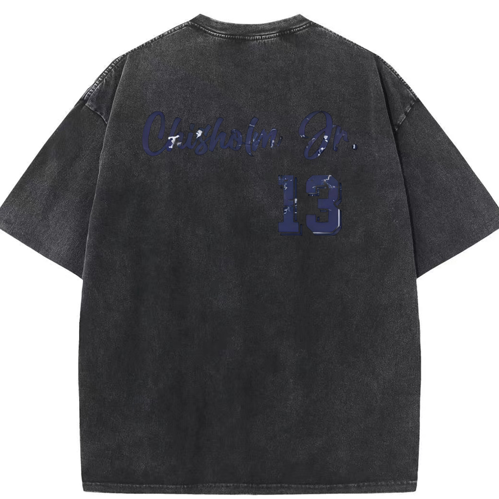 Jazz Chisholm Jr. 29 Washed Vintage 230g Cotton Oversized T-Shirt With Back Heat Transfer Print – Soft, Lightweight & Stylish – Comfortable Casual Wear For Sports & Everyday Use