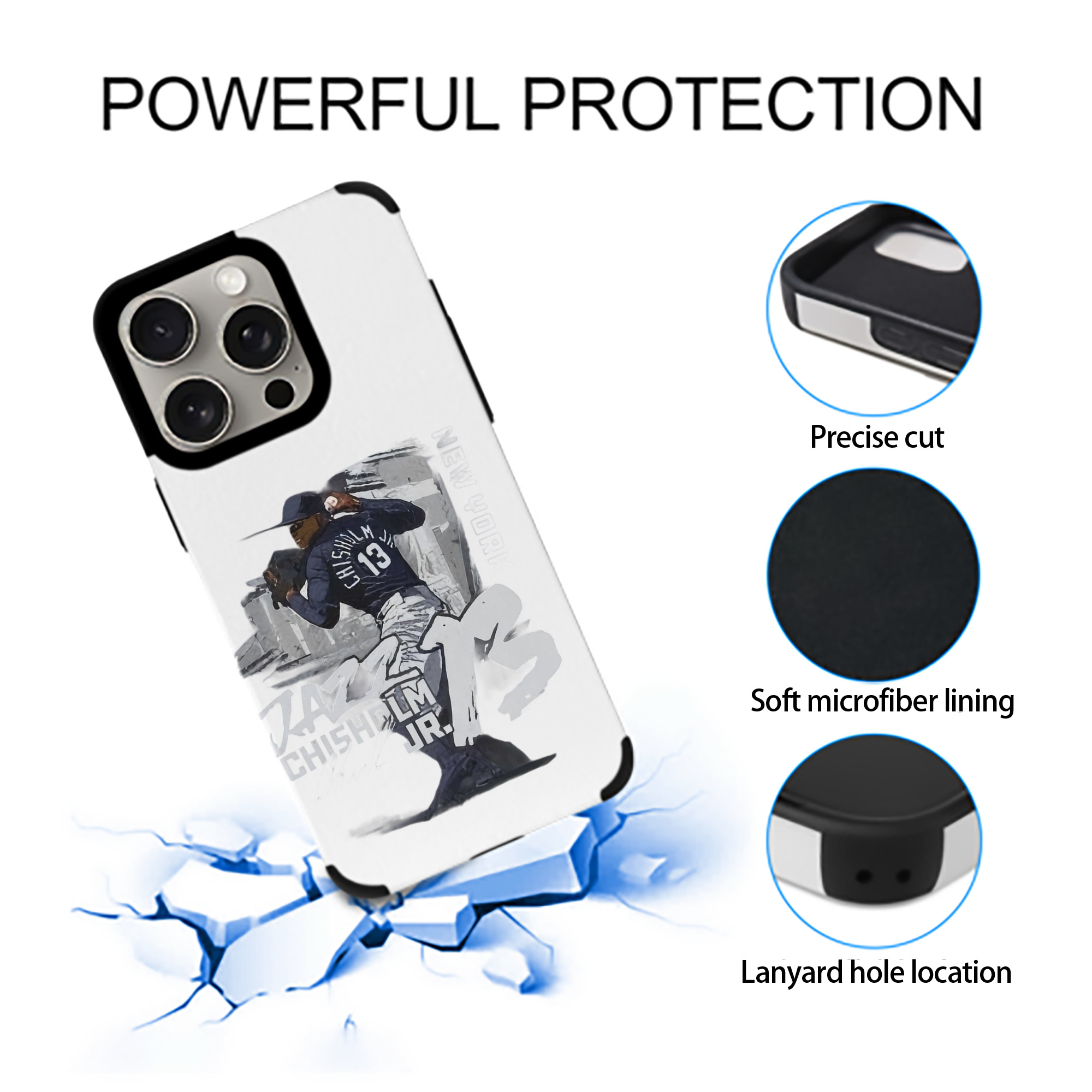 Jazz Chisholm Jr. 20 IPhone 15 Pro Max PU Leather Case – Soft Lining, 360° Protection – Precise Fit, 3D Buttons, Easy Charging – Anti-Yellowing, Easy To Clean