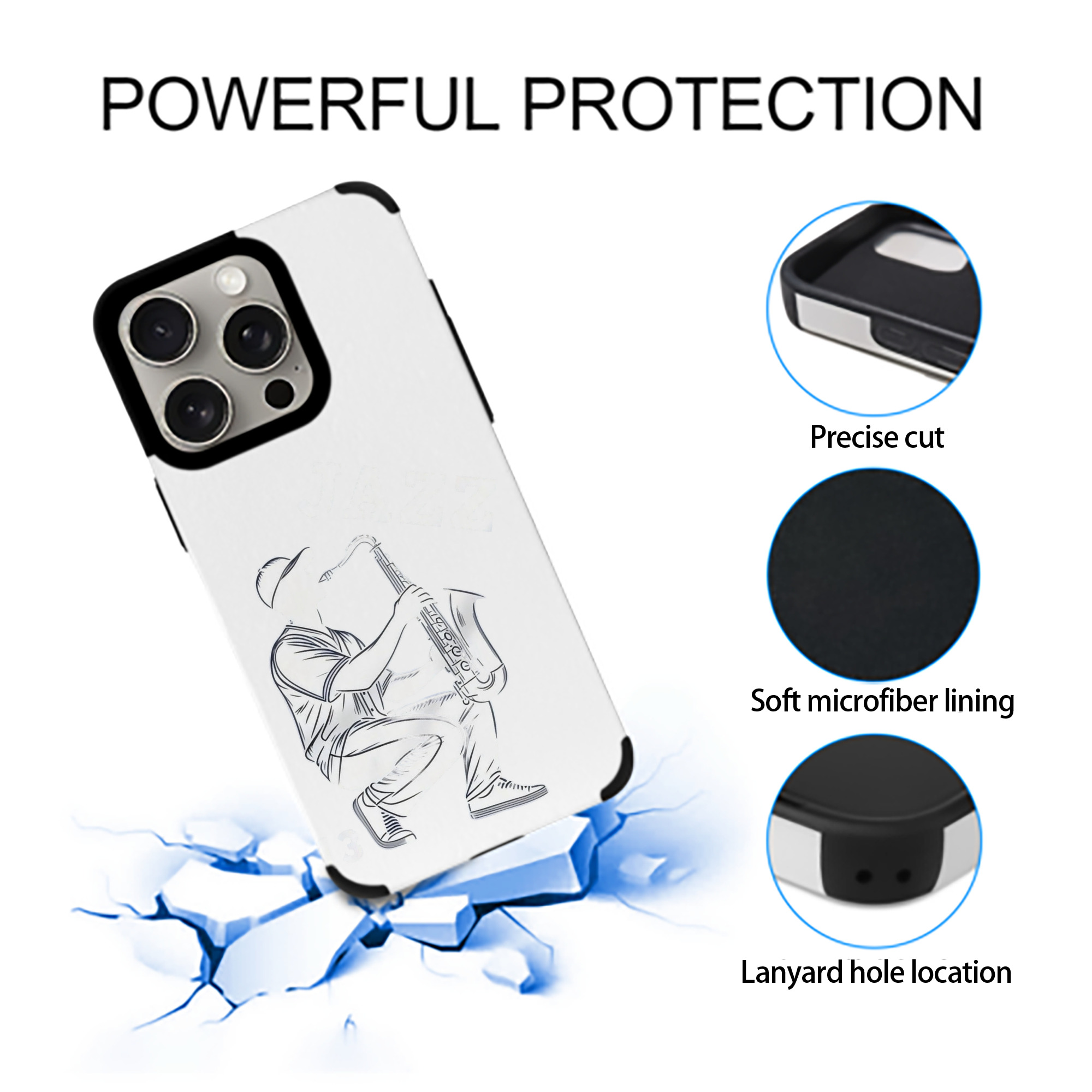 Jazz Chisholm Jr. 21 IPhone 15 Pro Max PU Leather Case – Soft Lining, 360° Protection – Precise Fit, 3D Buttons, Easy Charging – Anti-Yellowing, Easy To Clean