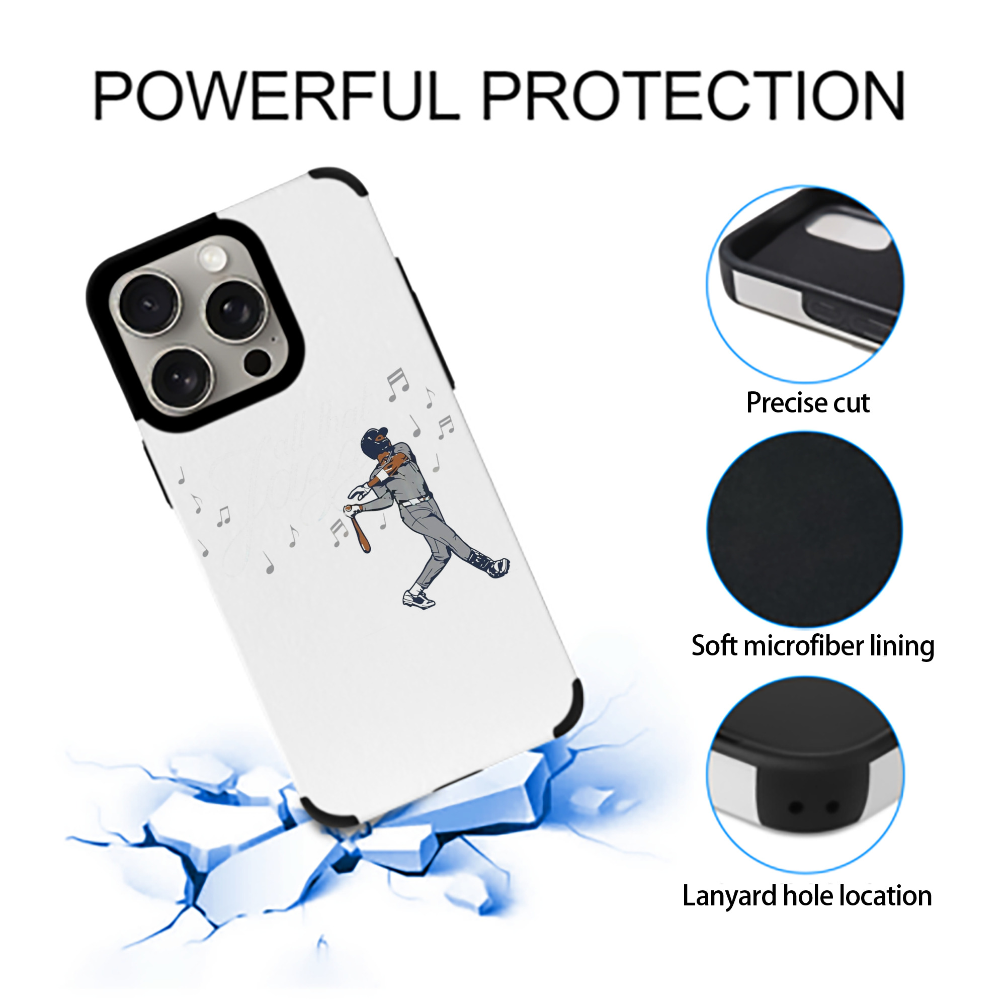 Jazz Chisholm Jr. 24 IPhone 15 Pro Max PU Leather Case – Soft Lining, 360° Protection – Precise Fit, 3D Buttons, Easy Charging – Anti-Yellowing, Easy To Clean