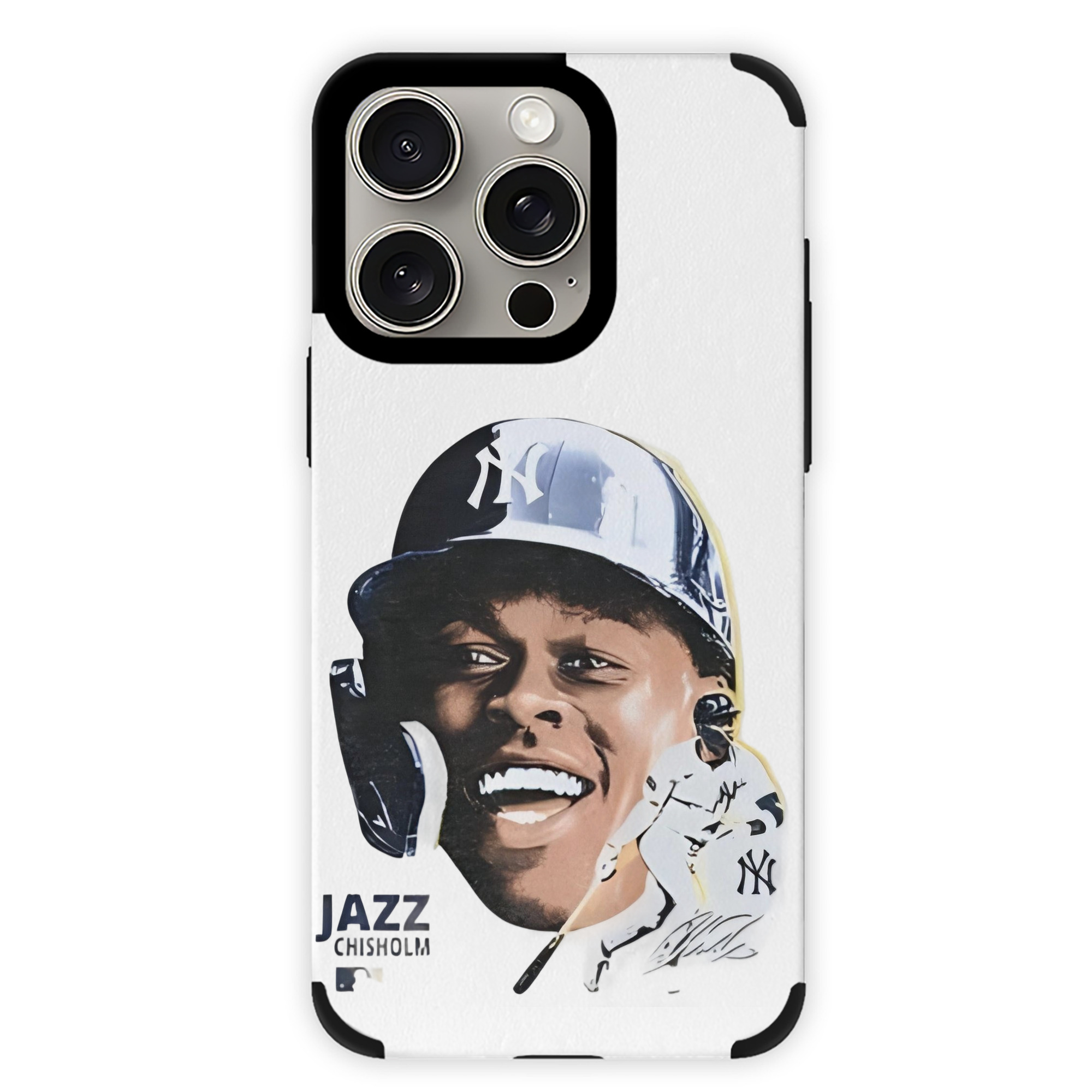 Jazz Chisholm Jr. 16 IPhone 15 Pro Max PU Leather Case – Soft Lining, 360° Protection – Precise Fit, 3D Buttons, Easy Charging – Anti-Yellowing, Easy To Clean