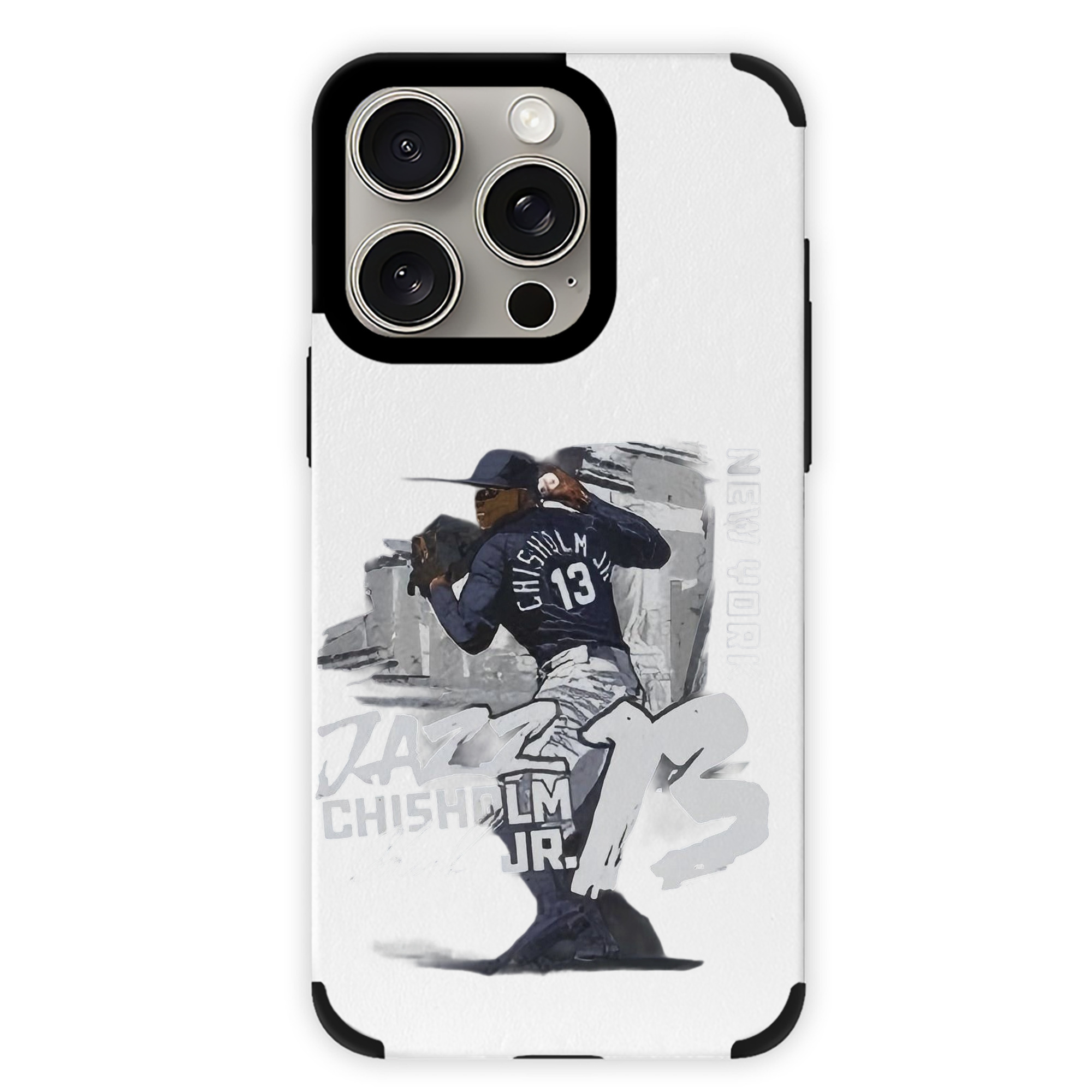 Jazz Chisholm Jr. 20 IPhone 15 Pro Max PU Leather Case – Soft Lining, 360° Protection – Precise Fit, 3D Buttons, Easy Charging – Anti-Yellowing, Easy To Clean