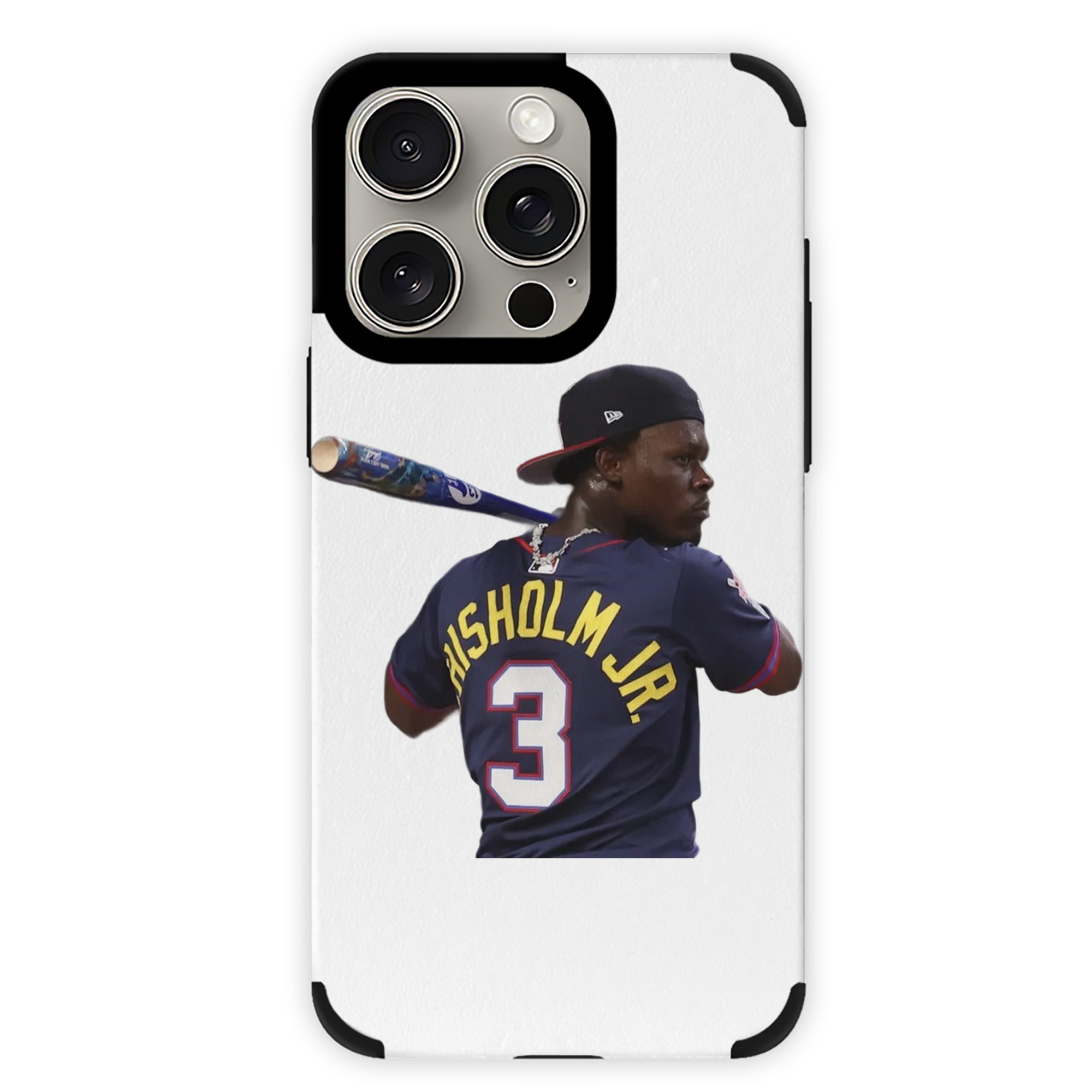 Jazz Chisholm Jr. 27 IPhone 15 Pro Max PU Leather Case – Soft Lining, 360° Protection – Precise Fit, 3D Buttons, Easy Charging – Anti-Yellowing, Easy To Clean