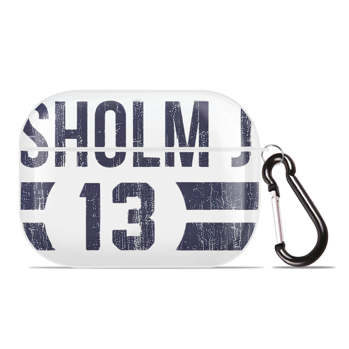 Jazz Chisholm Jr. 28 AirPods Pro Hard Case White With Keychain, Durable Flexible PC, Precise Cutouts, Anti-Fingerprint, Yellowing & Scratch Resistant, Full Protection, Washable