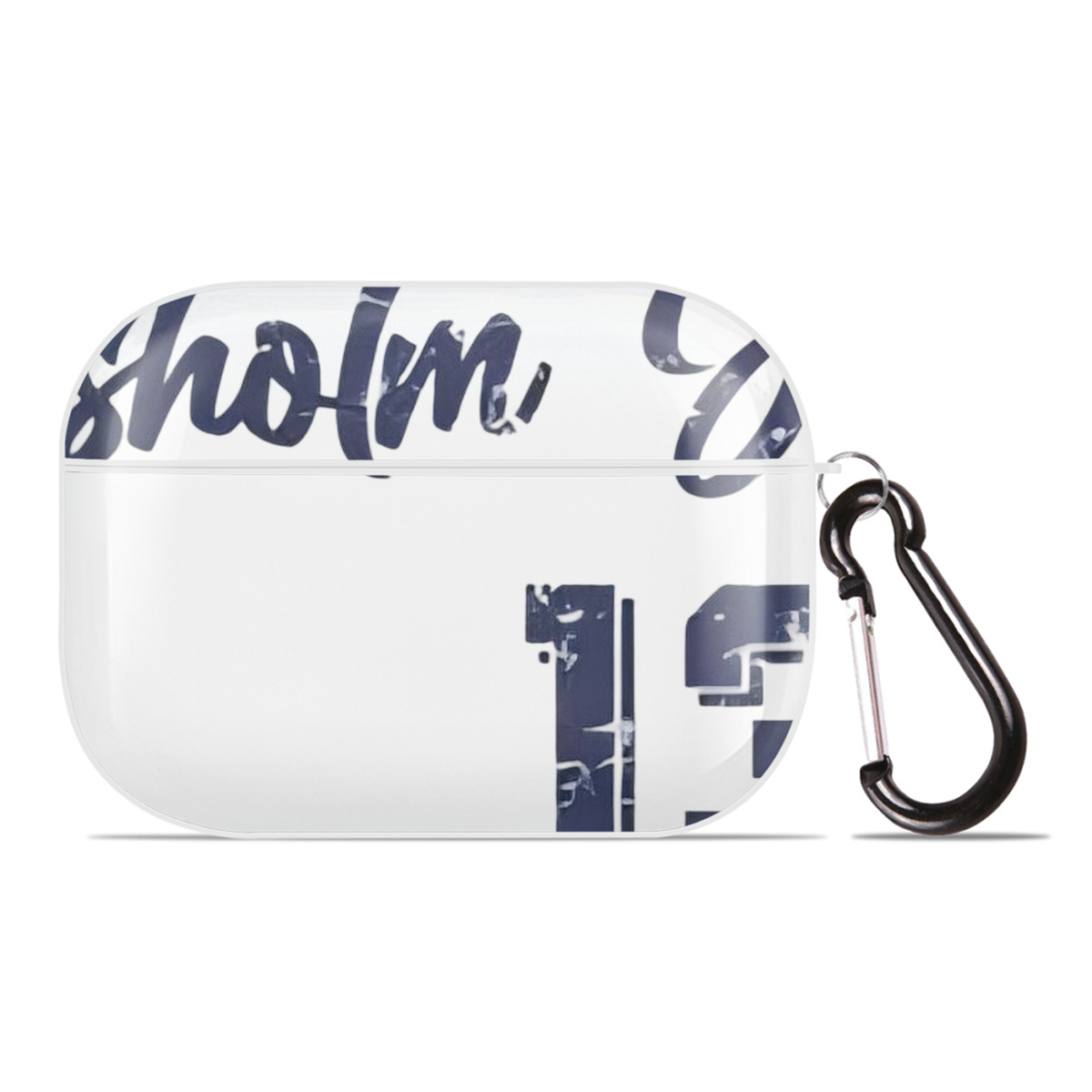 Jazz Chisholm Jr. 29 AirPods Pro Hard Case White With Keychain, Durable Flexible PC, Precise Cutouts, Anti-Fingerprint, Yellowing & Scratch Resistant, Full Protection, Washable