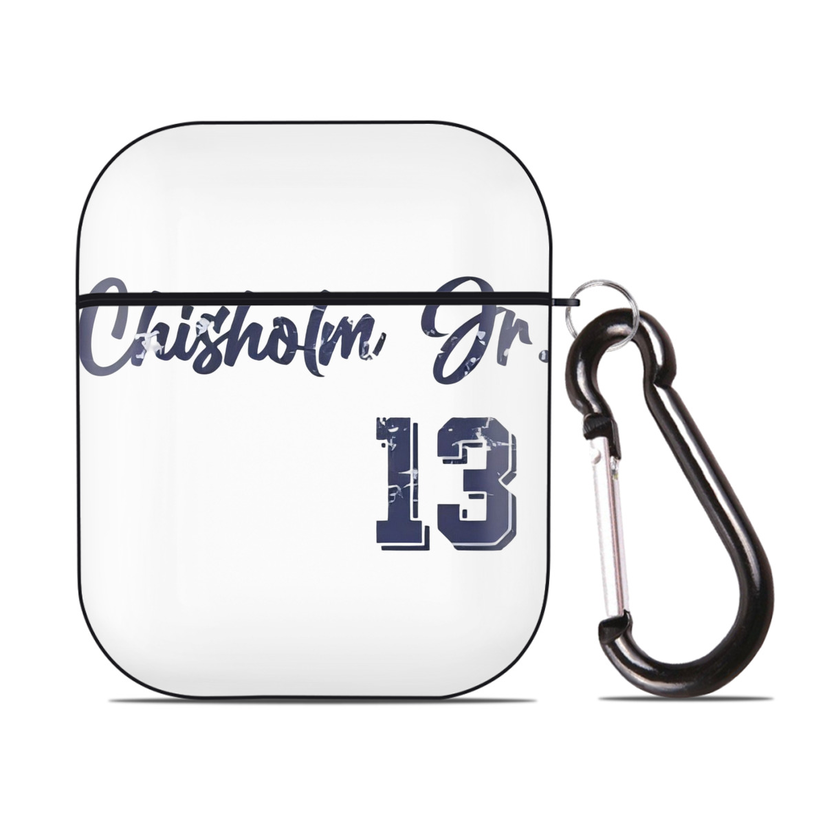 Jazz Chisholm Jr. 29 AirPods 2 Case Hard Shell Black, Flexible PC Material, Precise Cutouts, Full Protection, Anti-Fingerprint, Washable, Includes Keychain – Durable & Slim Design