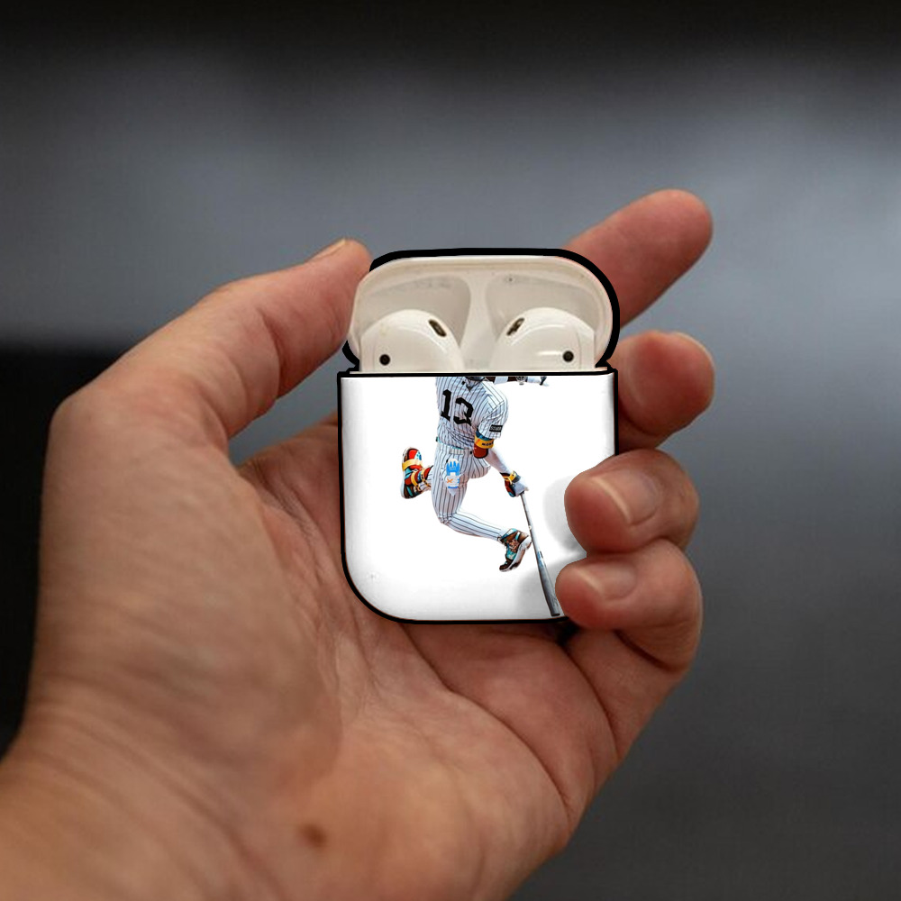 Jazz Chisholm Jr. 4 AirPods 2 Case Hard Shell Black, Flexible PC Material, Precise Cutouts, Full Protection, Anti-Fingerprint, Washable, Includes Keychain – Durable & Slim Design