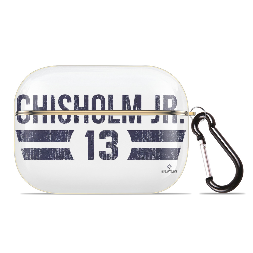 Jazz Chisholm Jr. 28 Luxury Gold AirPods Pro Case With Keychain, Flexible PC Material, Full Protection, Precise Cutouts, Anti-Fingerprint, Washable, Durable Design