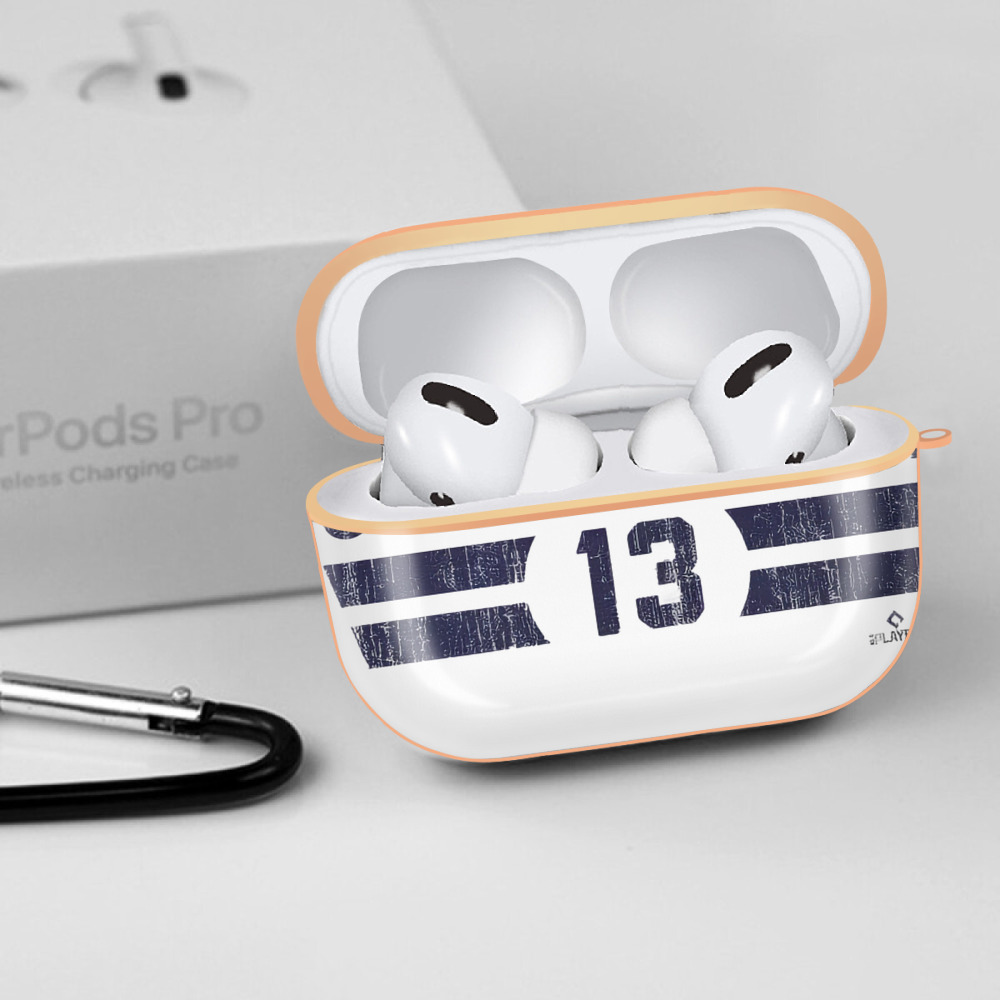 Jazz Chisholm Jr. 28 AirPods Pro Protective Case Rose Gold, Flexible PC Material, Precise Fit, Anti-Slip Cover, Full Protection, Fingerprint Resistant, Washable With Keychain