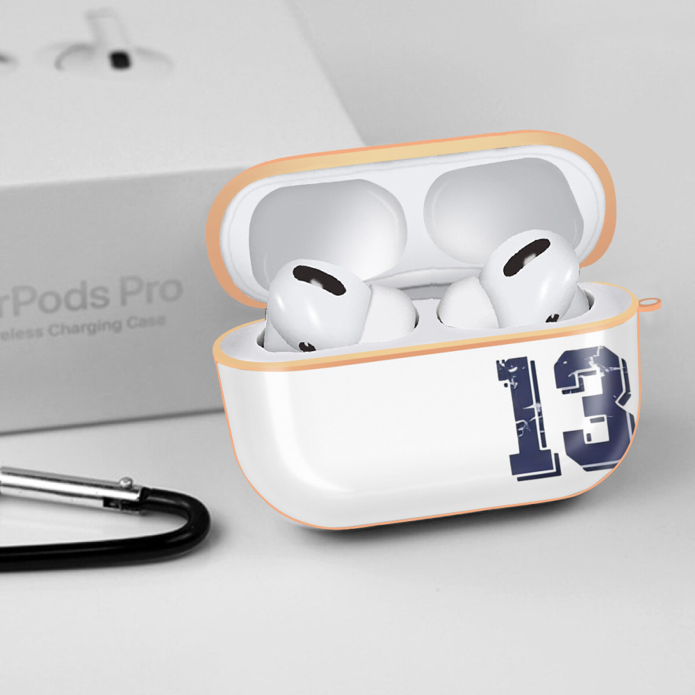 Jazz Chisholm Jr. 29 AirPods Pro Protective Case Rose Gold, Flexible PC Material, Precise Fit, Anti-Slip Cover, Full Protection, Fingerprint Resistant, Washable With Keychain