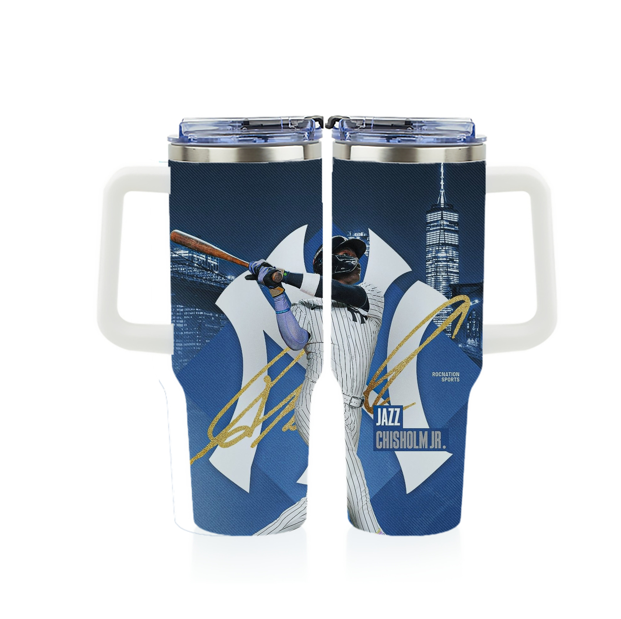 Jazz Chisholm Jr. 36 40oz Full Wrap Car Tumbler – Durable Stainless Steel Travel Mug With Vibrant UV Print – Double Wall Insulated, Fits Most Car Cup Holders