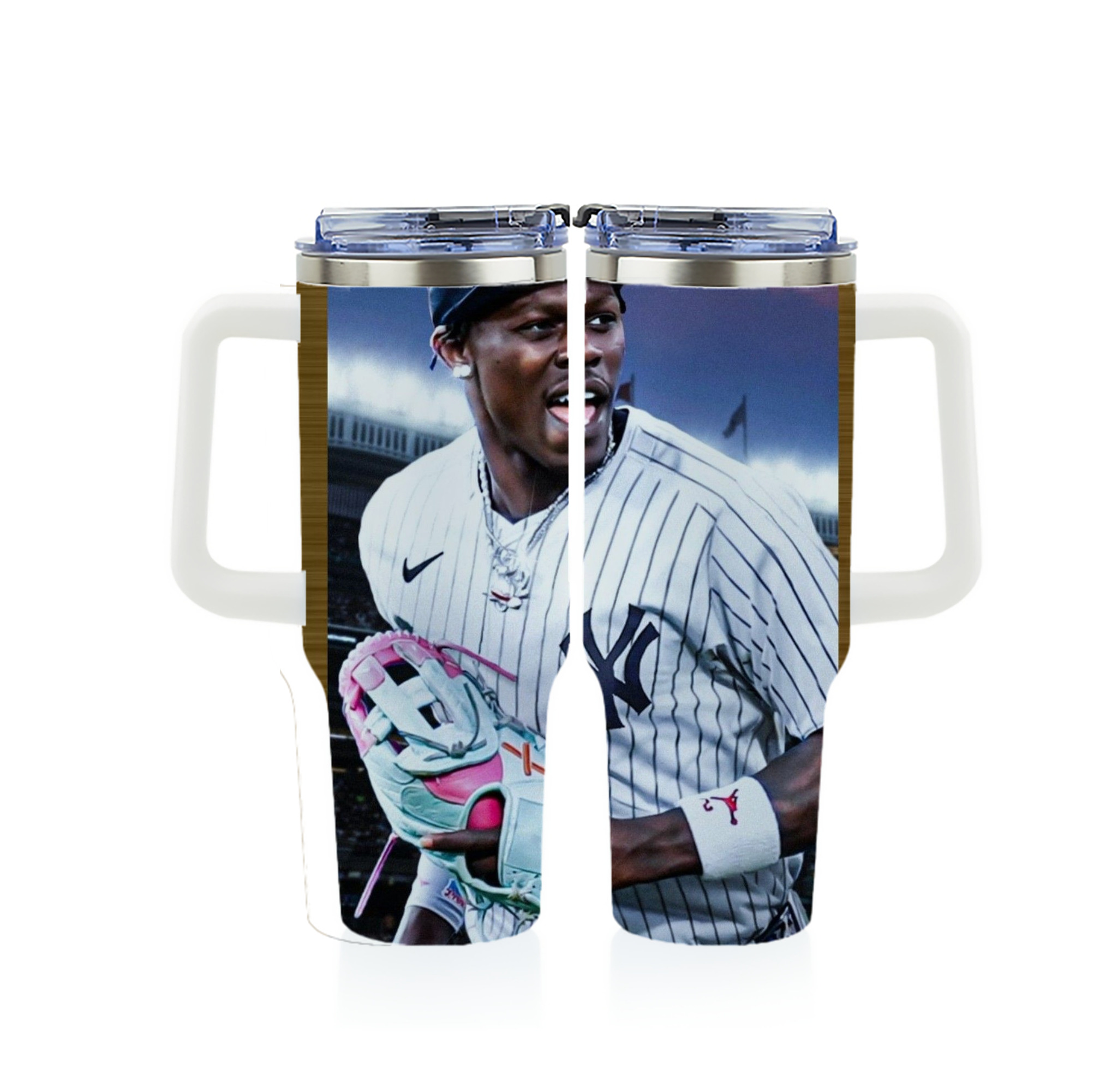 Jazz Chisholm Jr. 44 40oz Full Wrap Car Tumbler – Durable Stainless Steel Travel Mug With Vibrant UV Print – Double Wall Insulated, Fits Most Car Cup Holders