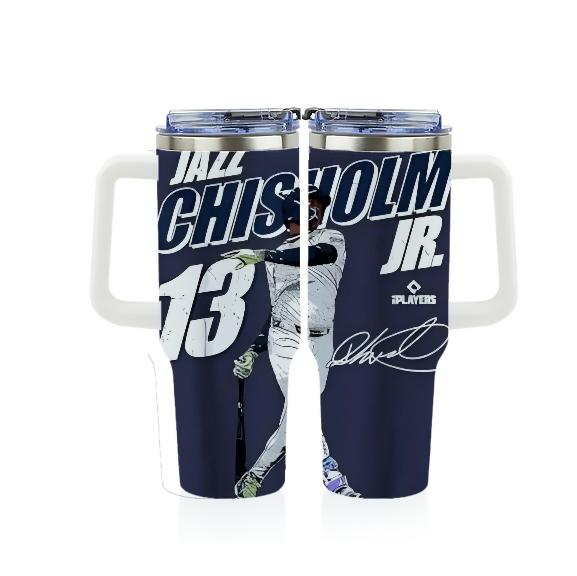 Jazz Chisholm Jr. 59 40oz Full Wrap Car Tumbler – Durable Stainless Steel Travel Mug With Vibrant UV Print – Double Wall Insulated, Fits Most Car Cup Holders