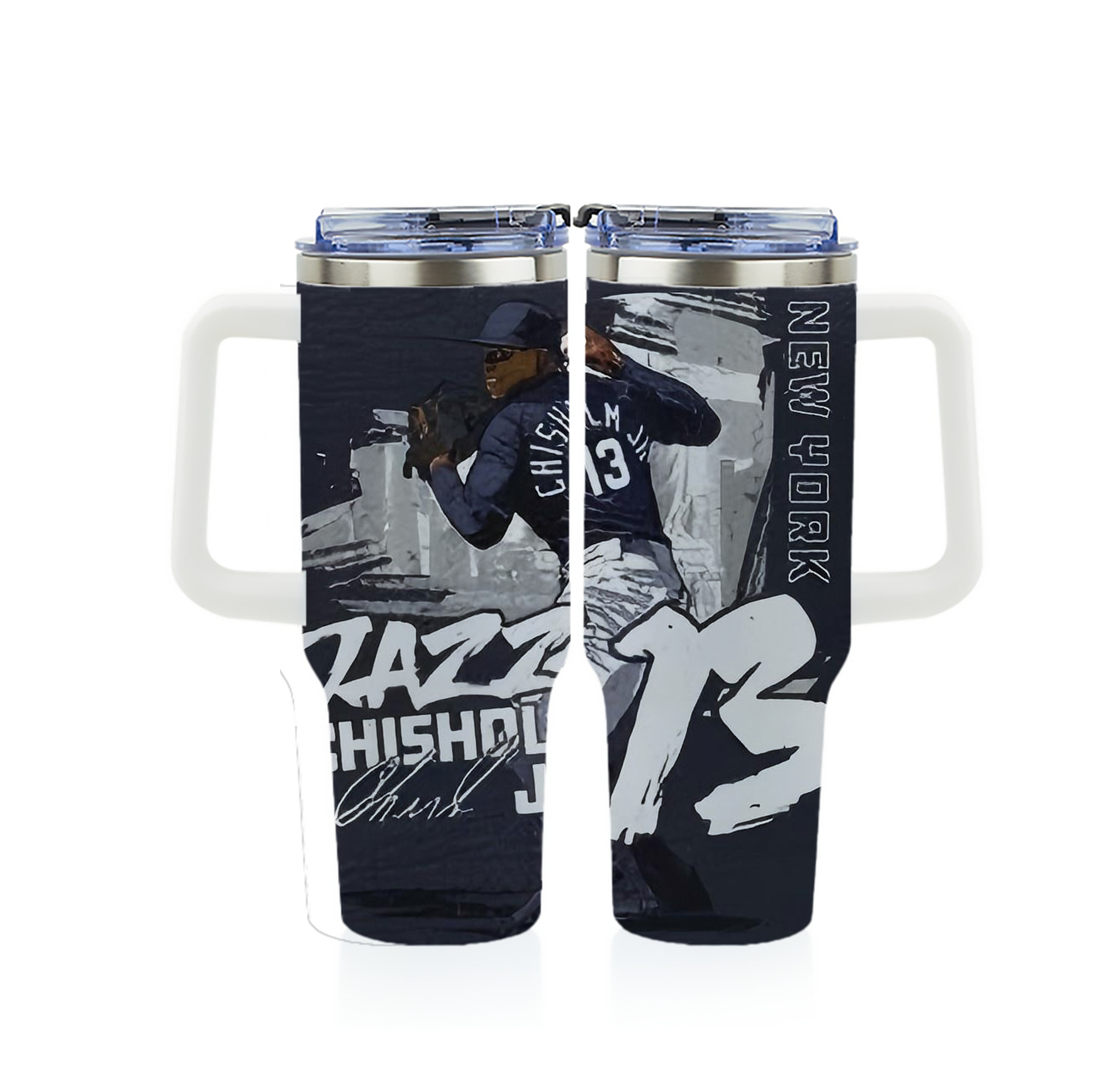 Jazz Chisholm Jr. 61 40oz Full Wrap Car Tumbler – Durable Stainless Steel Travel Mug With Vibrant UV Print – Double Wall Insulated, Fits Most Car Cup Holders