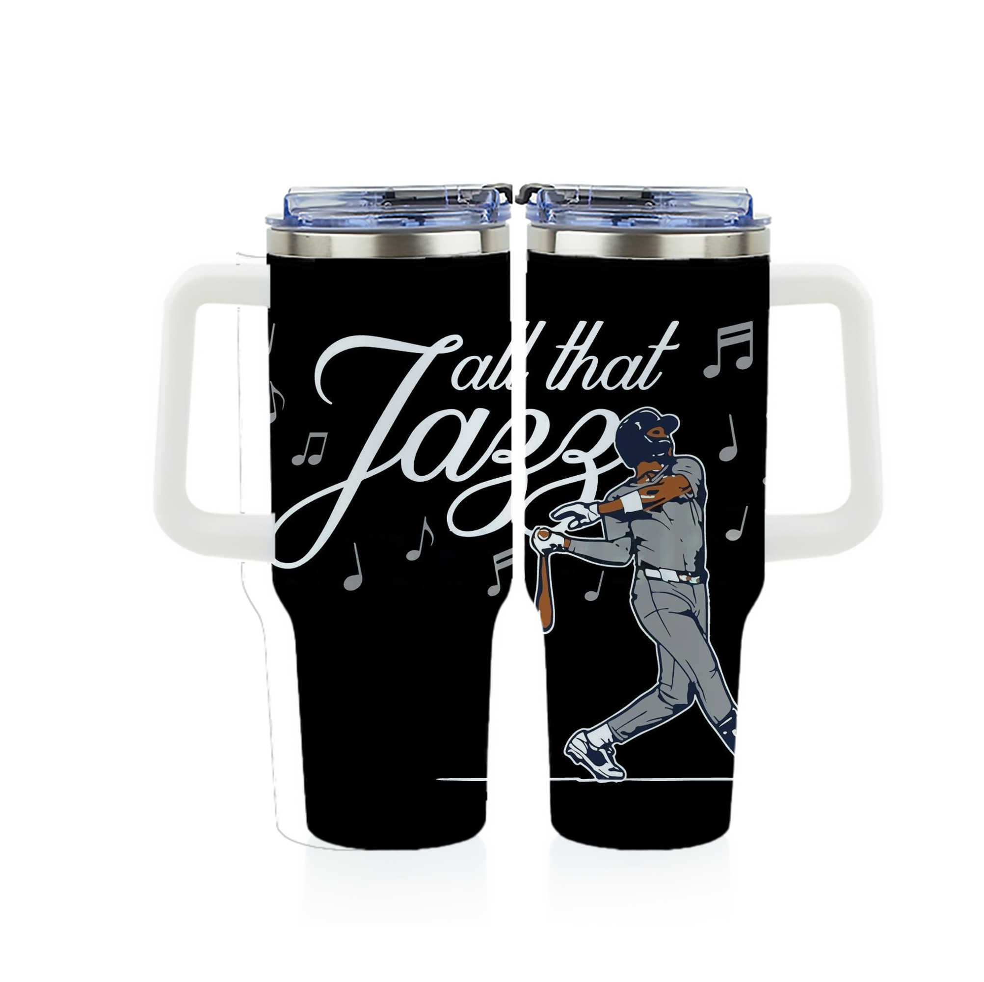 Jazz Chisholm Jr. 62 40oz Full Wrap Car Tumbler – Durable Stainless Steel Travel Mug With Vibrant UV Print – Double Wall Insulated, Fits Most Car Cup Holders