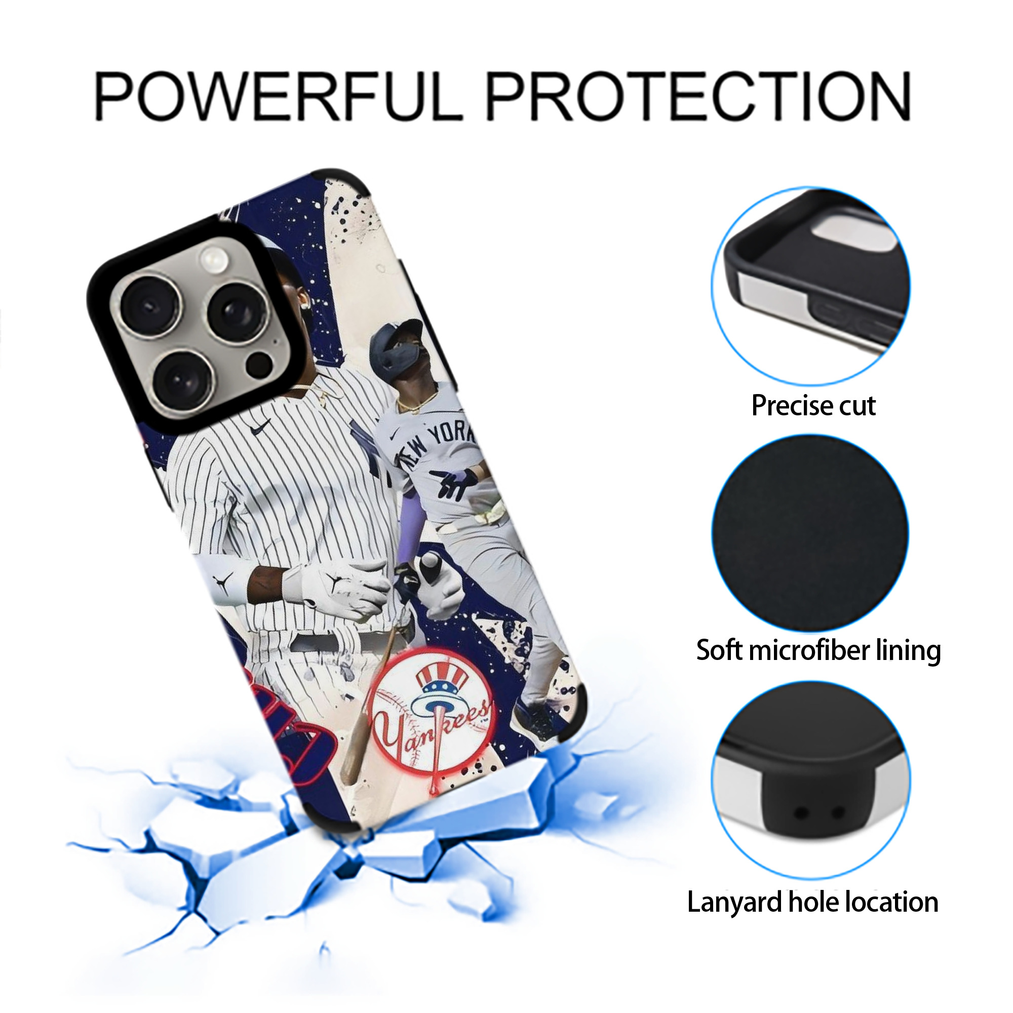 Jazz Chisholm Jr. 48 IPhone 15 Pro Max PU Leather Case – Soft Lining, 360° Protection – Precise Fit, 3D Buttons, Easy Charging – Anti-Yellowing, Easy To Clean