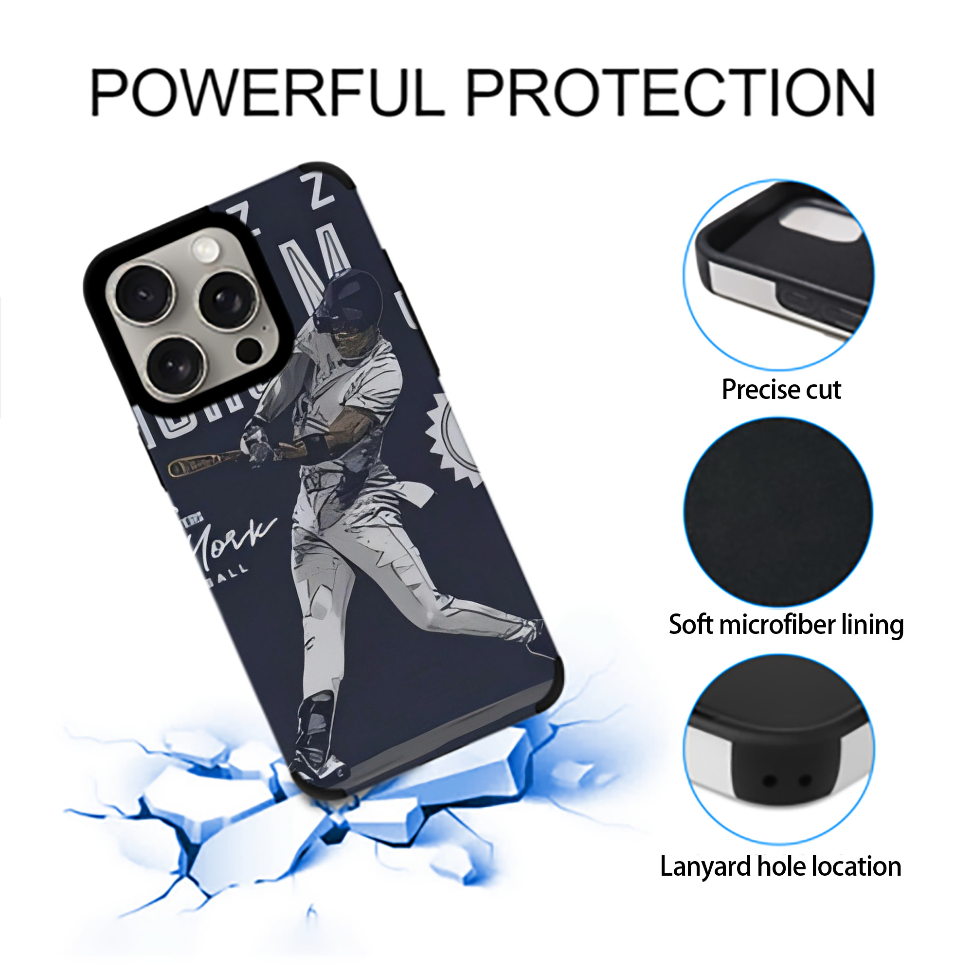 Jazz Chisholm Jr. 60 IPhone 15 Pro Max PU Leather Case – Soft Lining, 360° Protection – Precise Fit, 3D Buttons, Easy Charging – Anti-Yellowing, Easy To Clean