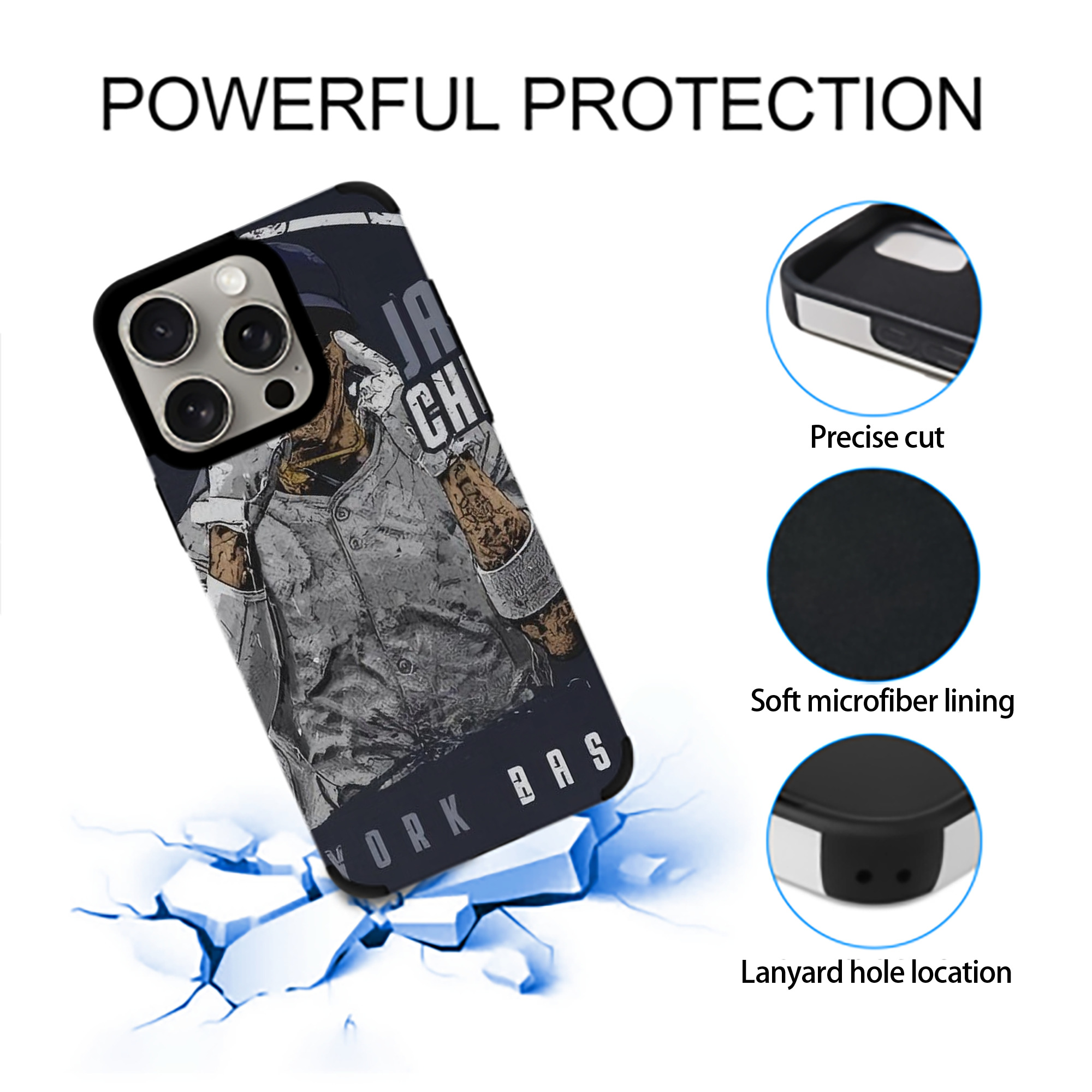 Jazz Chisholm Jr. 65 IPhone 15 Pro Max PU Leather Case – Soft Lining, 360° Protection – Precise Fit, 3D Buttons, Easy Charging – Anti-Yellowing, Easy To Clean