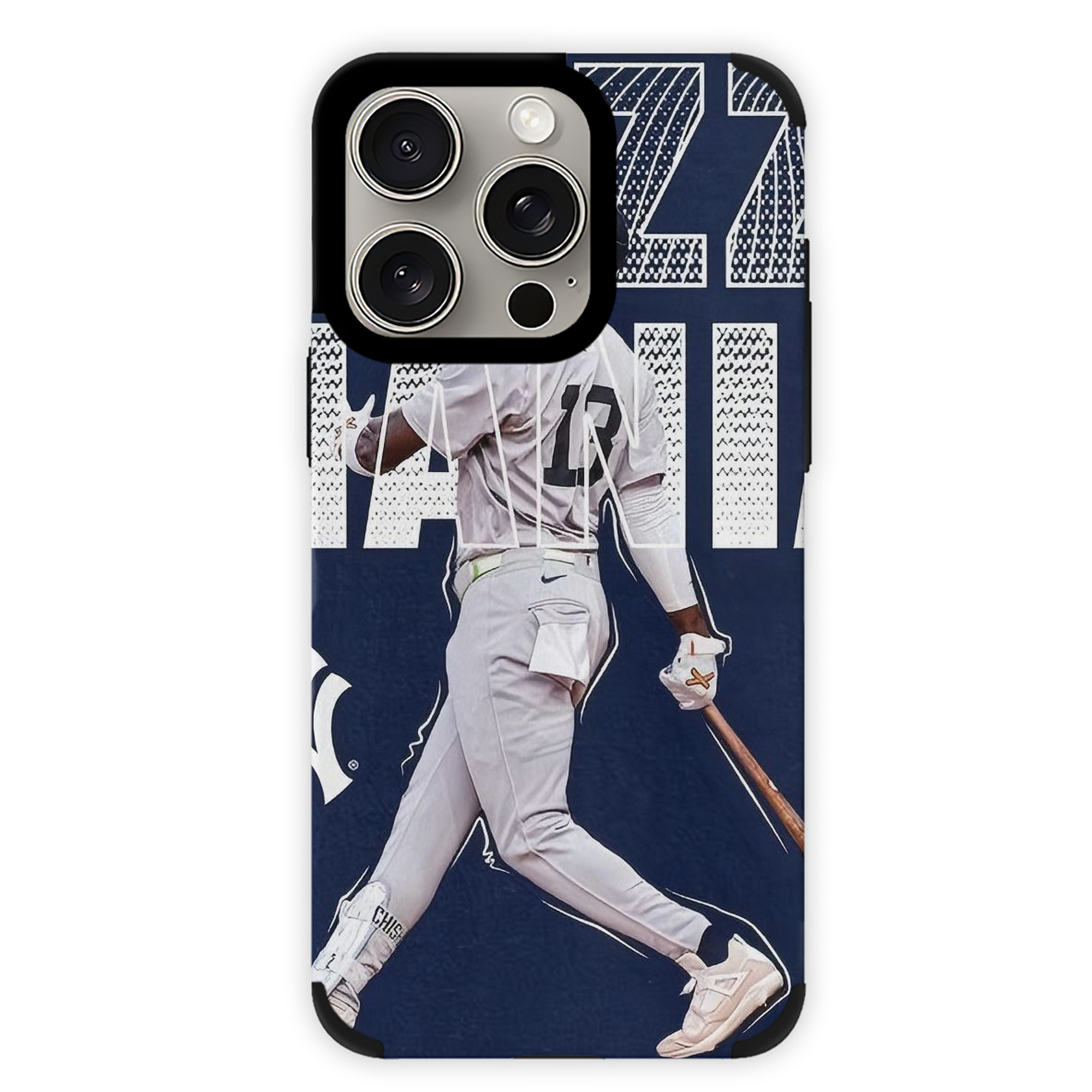Jazz Chisholm Jr. 51 IPhone 15 Pro Max PU Leather Case – Soft Lining, 360° Protection – Precise Fit, 3D Buttons, Easy Charging – Anti-Yellowing, Easy To Clean