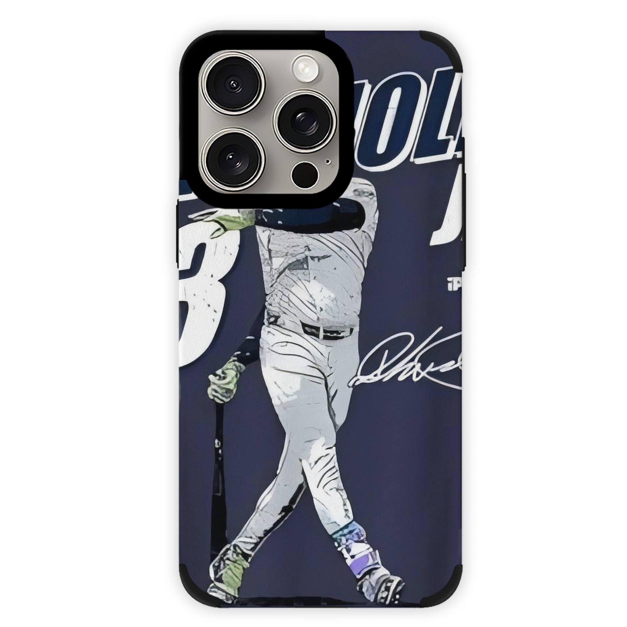 Jazz Chisholm Jr. 59 IPhone 15 Pro Max PU Leather Case – Soft Lining, 360° Protection – Precise Fit, 3D Buttons, Easy Charging – Anti-Yellowing, Easy To Clean