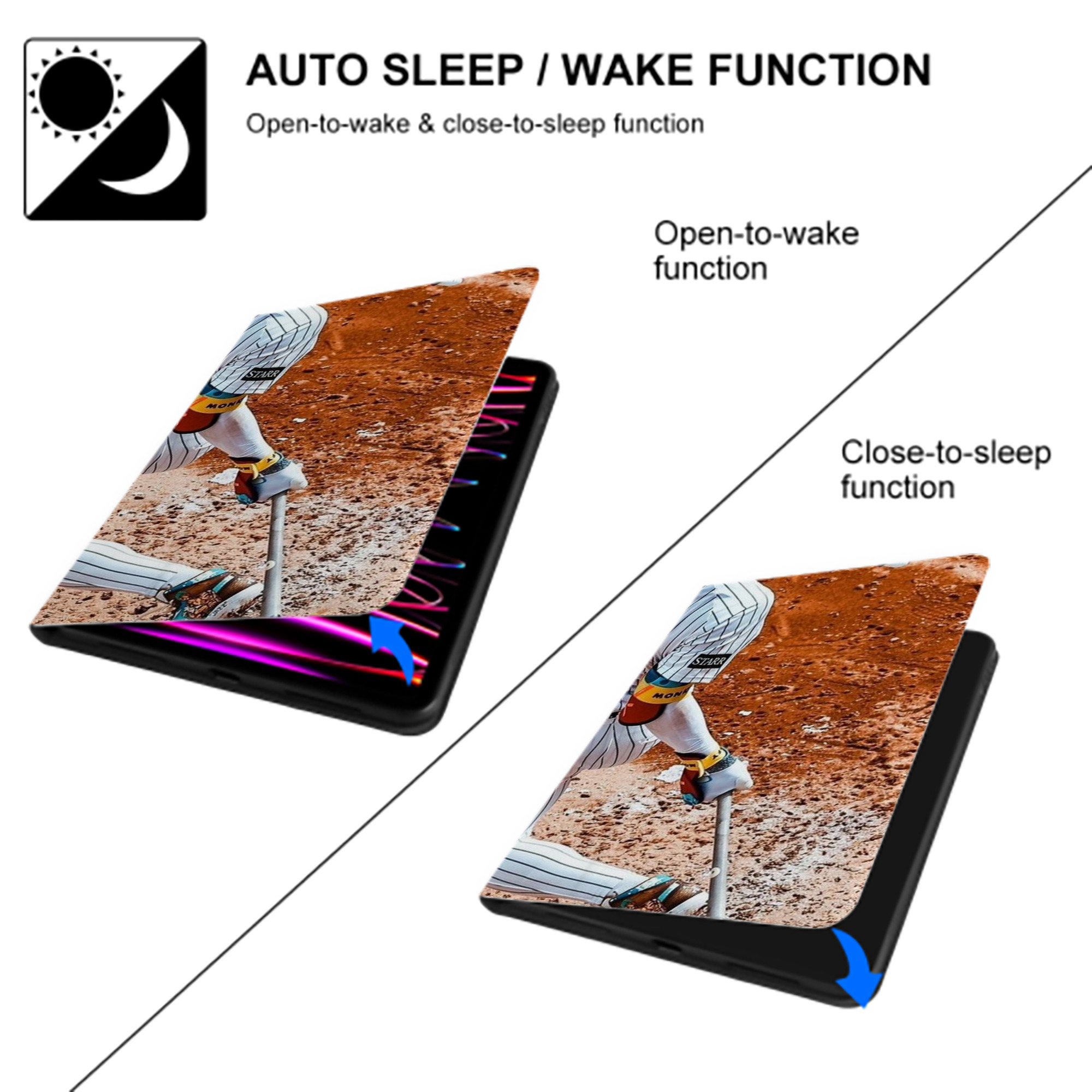 Jazz Chisholm Jr. 35 IPad Book-Style Case With Pencil Slot – Slim PU & TPU Cover – Full Protection, Precise Fit, Water & Scratch Resistant