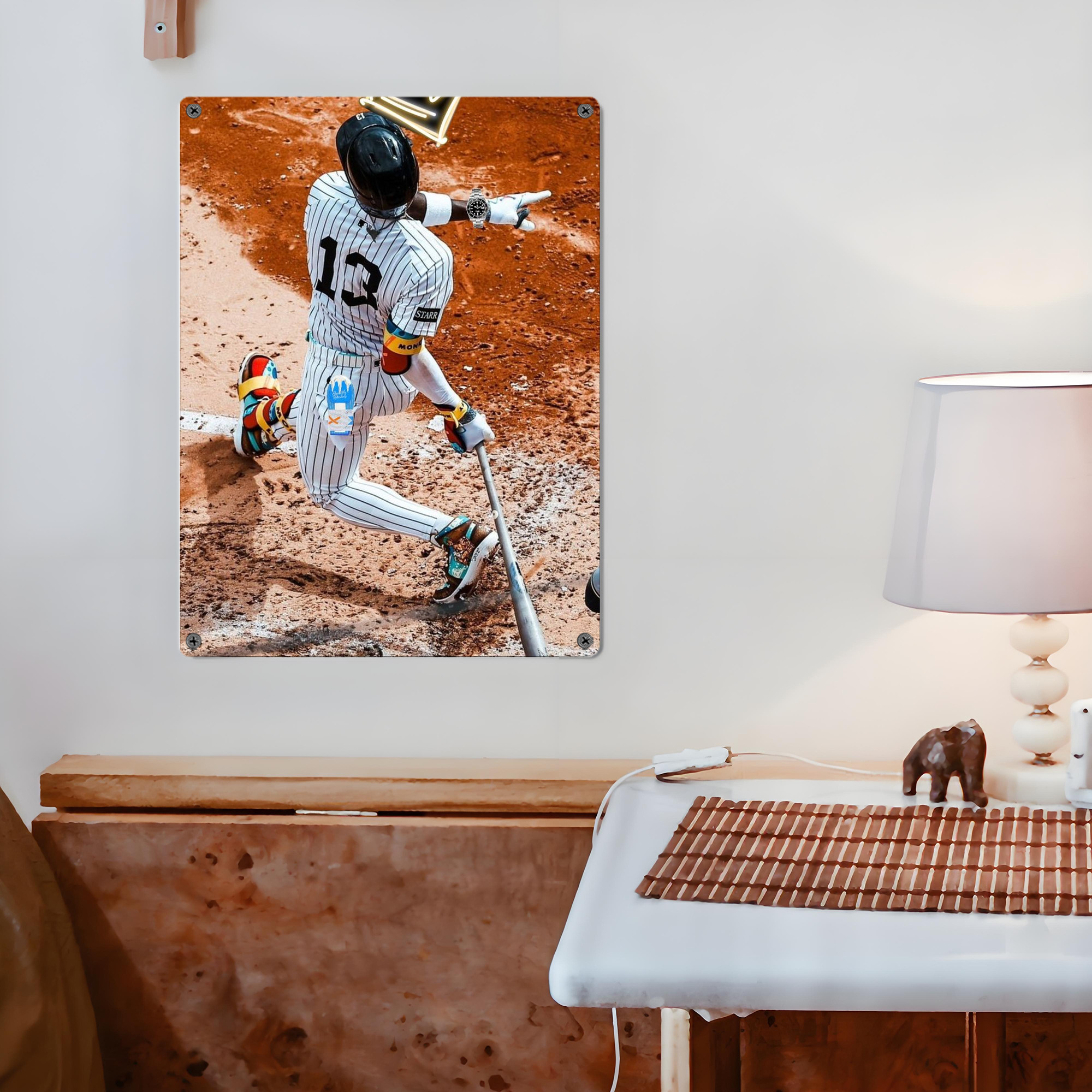 Jazz Chisholm Jr. 35 Vintage Metal Tin Sign 12x16inch – Retro Wall Art Decor For Home, Bar, Kitchen, Bedroom, Office – Durable Iron Sheet Poster, Easy To Hang, Full-Color Printing