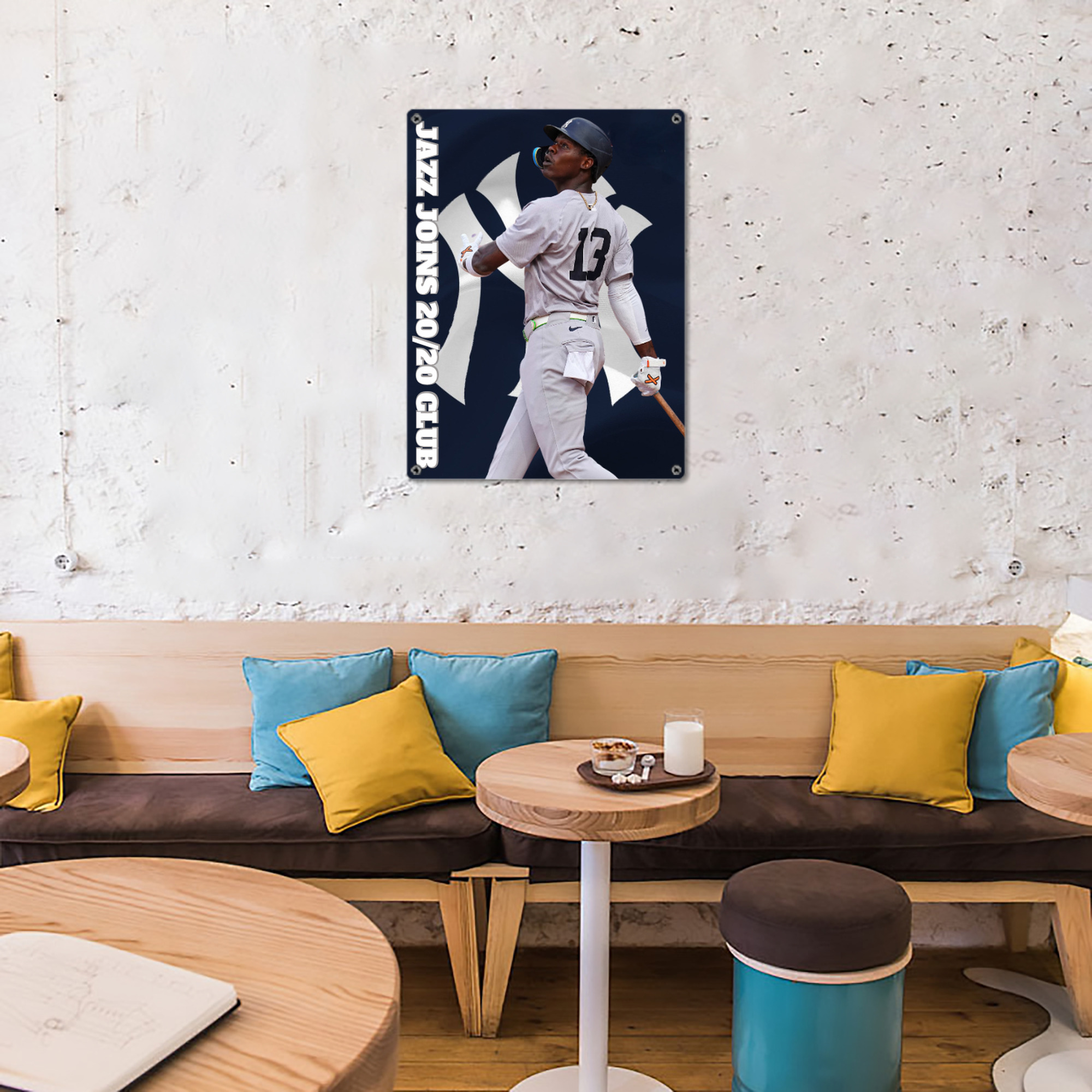 Jazz Chisholm Jr. 47 Vintage Metal Tin Sign 12x16inch – Retro Wall Art Decor For Home, Bar, Kitchen, Bedroom, Office – Durable Iron Sheet Poster, Easy To Hang, Full-Color Printing