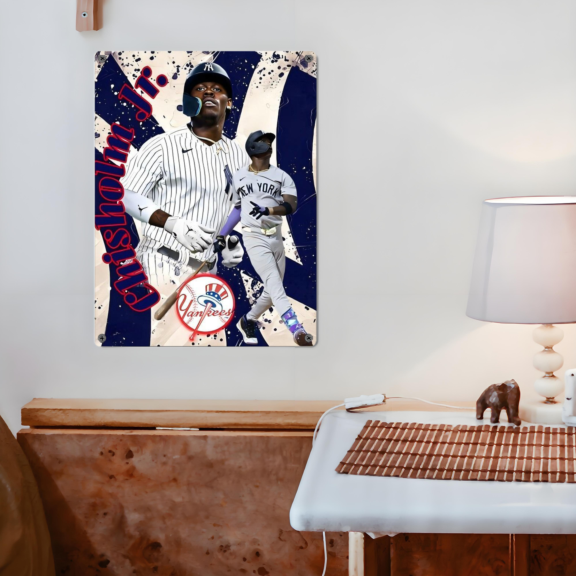 Jazz Chisholm Jr. 48 Vintage Metal Tin Sign 12x16inch – Retro Wall Art Decor For Home, Bar, Kitchen, Bedroom, Office – Durable Iron Sheet Poster, Easy To Hang, Full-Color Printing