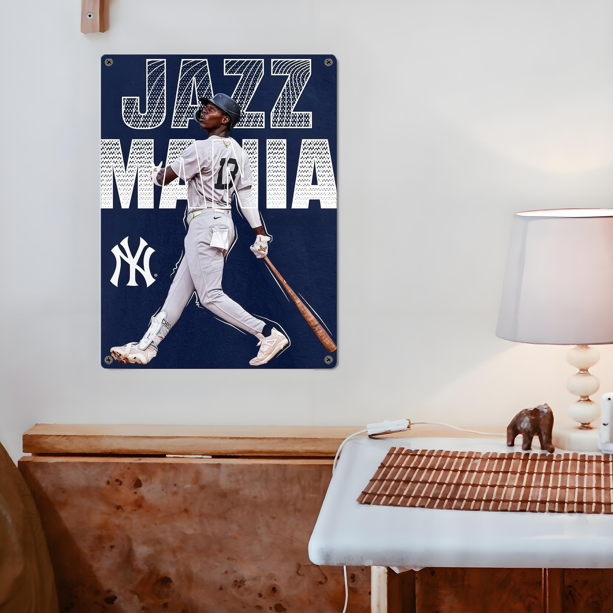 Jazz Chisholm Jr. 51 Vintage Metal Tin Sign 12x16inch – Retro Wall Art Decor For Home, Bar, Kitchen, Bedroom, Office – Durable Iron Sheet Poster, Easy To Hang, Full-Color Printing