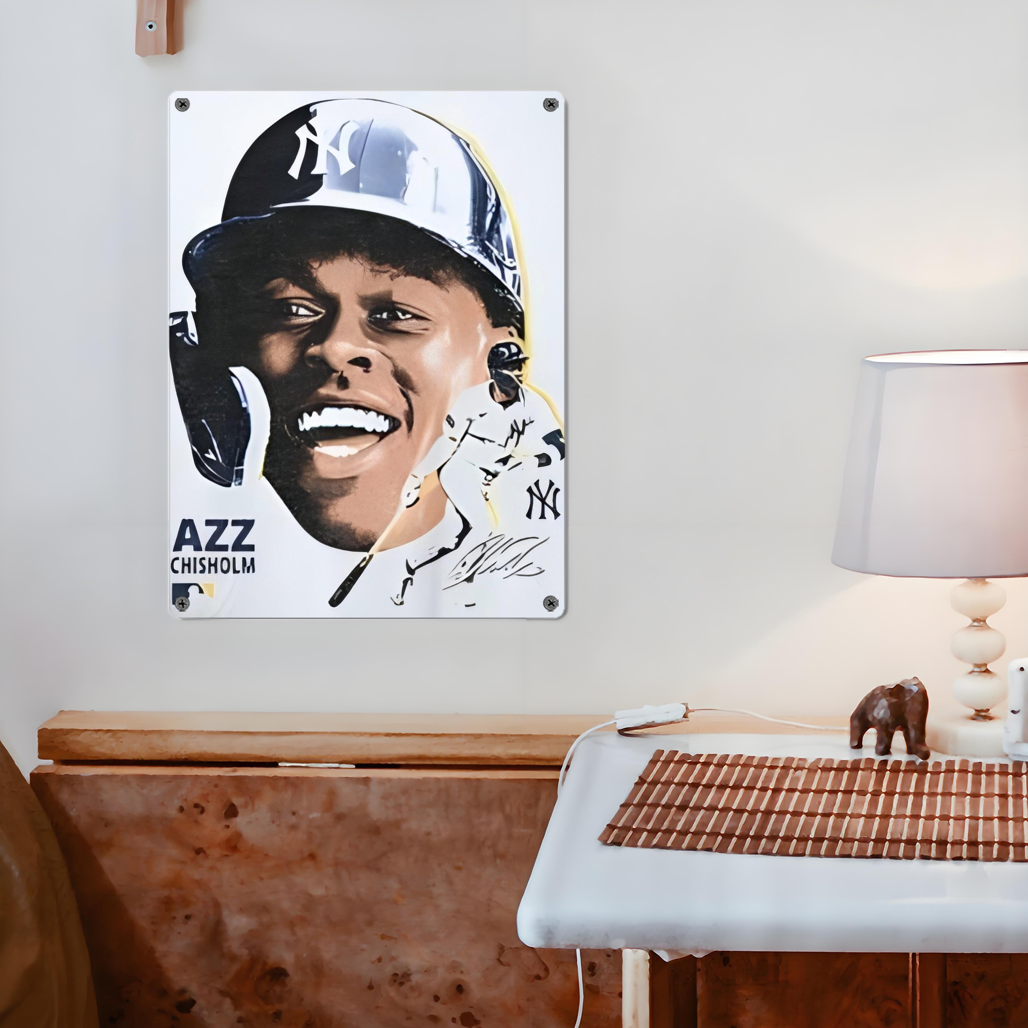 Jazz Chisholm Jr. 52 Vintage Metal Tin Sign 12x16inch – Retro Wall Art Decor For Home, Bar, Kitchen, Bedroom, Office – Durable Iron Sheet Poster, Easy To Hang, Full-Color Printing