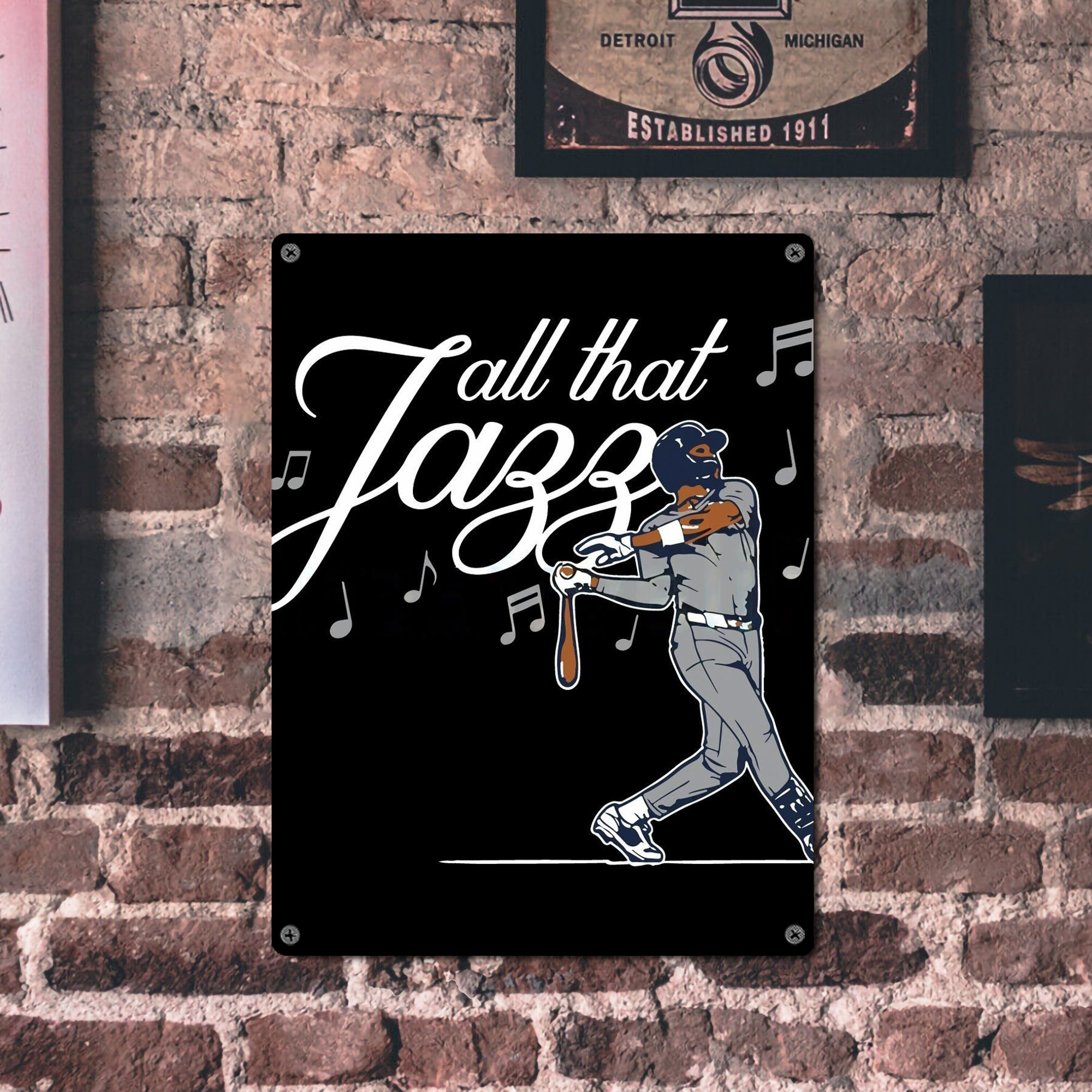 Jazz Chisholm Jr. 62 Vintage Metal Tin Sign 12x16inch – Retro Wall Art Decor For Home, Bar, Kitchen, Bedroom, Office – Durable Iron Sheet Poster, Easy To Hang, Full-Color Printing