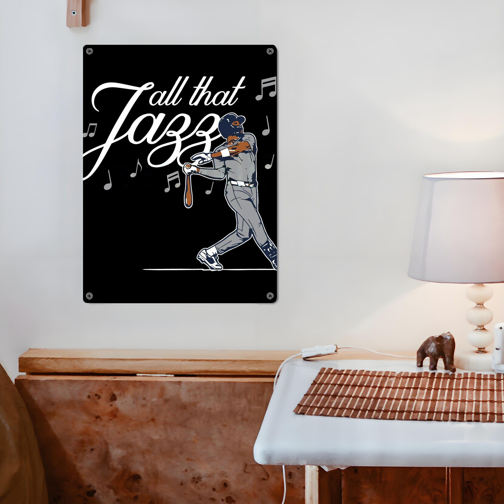 Jazz Chisholm Jr. 62 Vintage Metal Tin Sign 12x16inch – Retro Wall Art Decor For Home, Bar, Kitchen, Bedroom, Office – Durable Iron Sheet Poster, Easy To Hang, Full-Color Printing