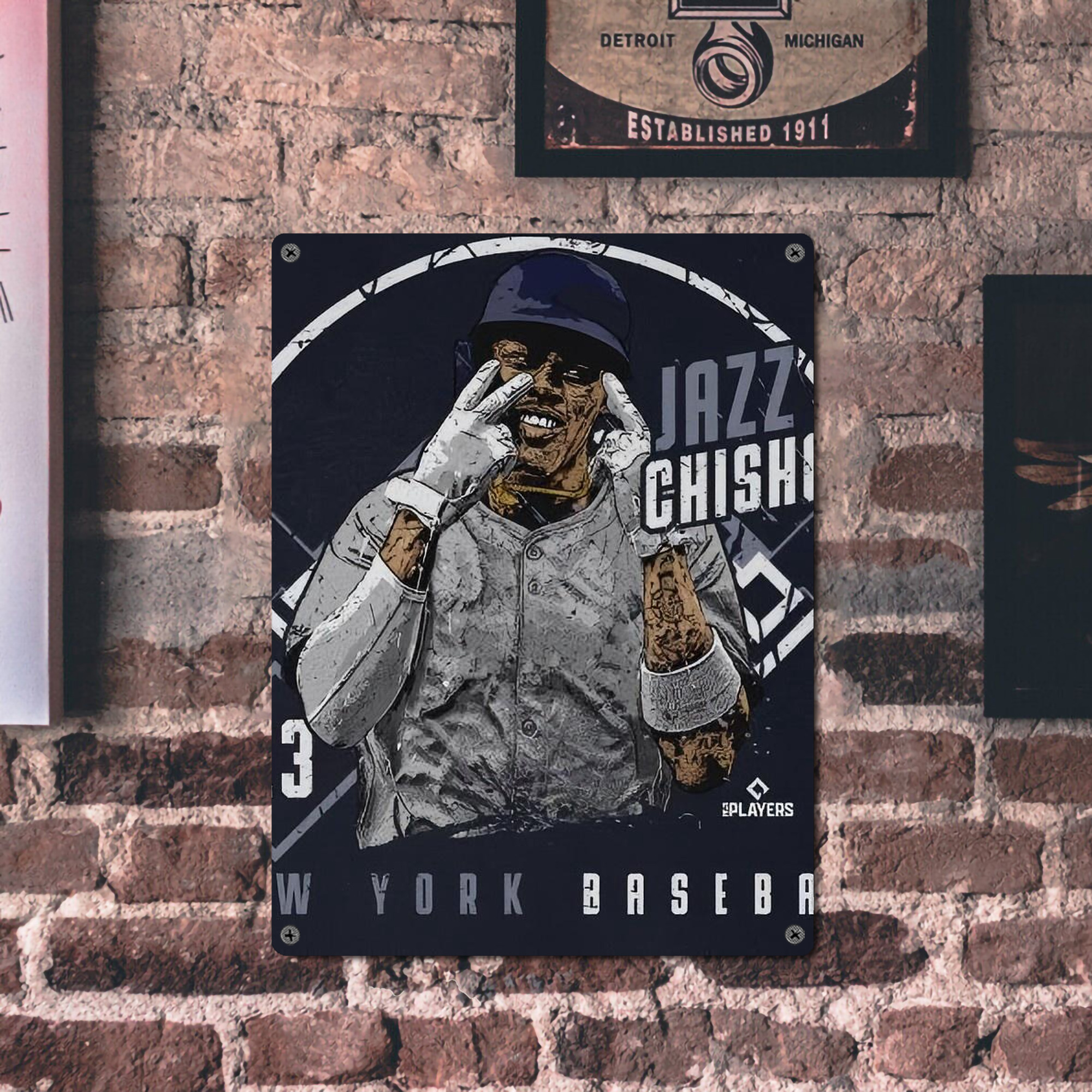 Jazz Chisholm Jr. 65 Vintage Metal Tin Sign 12x16inch – Retro Wall Art Decor For Home, Bar, Kitchen, Bedroom, Office – Durable Iron Sheet Poster, Easy To Hang, Full-Color Printing
