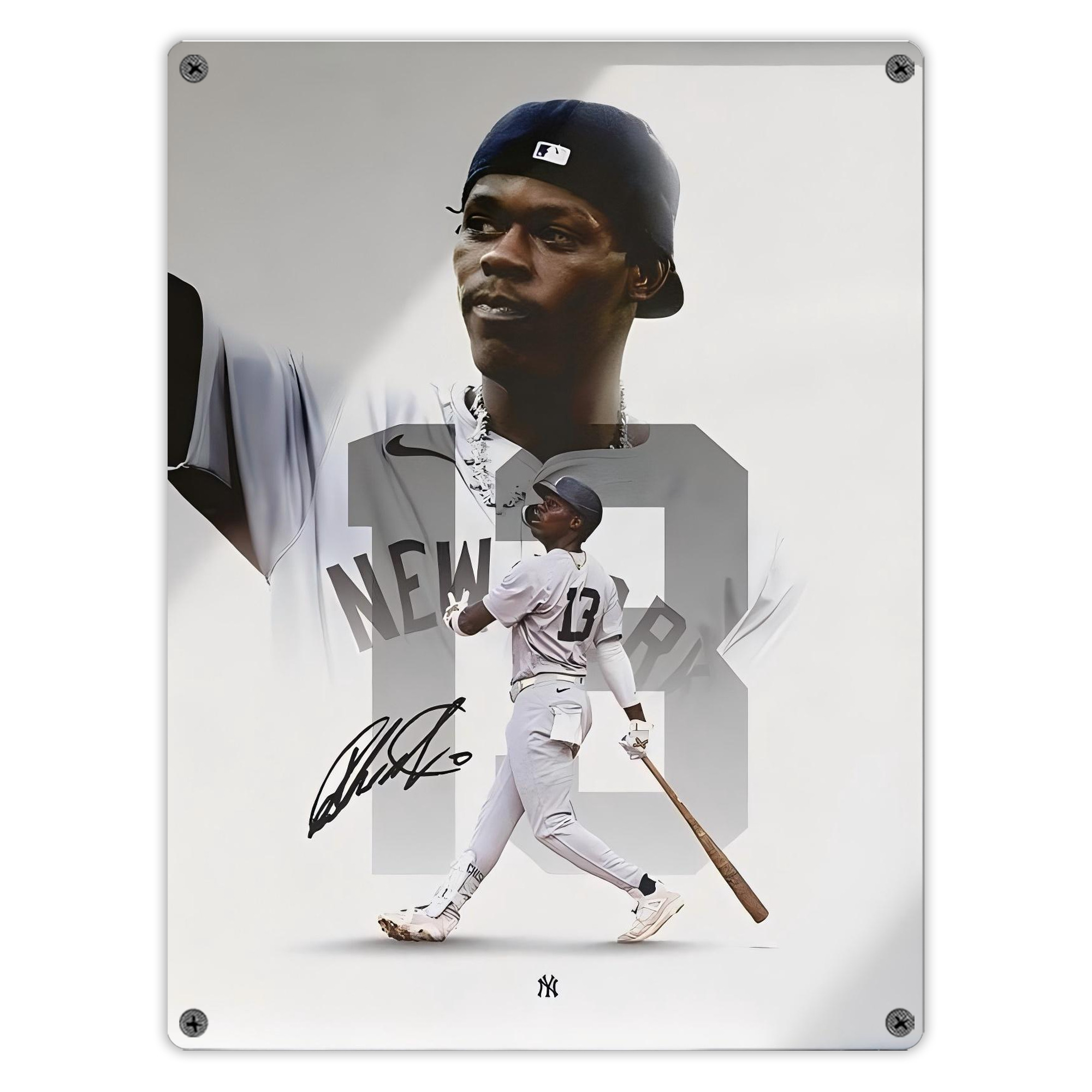 Jazz Chisholm Jr. 50 Vintage Metal Tin Sign 12x16inch – Retro Wall Art Decor For Home, Bar, Kitchen, Bedroom, Office – Durable Iron Sheet Poster, Easy To Hang, Full-Color Printing