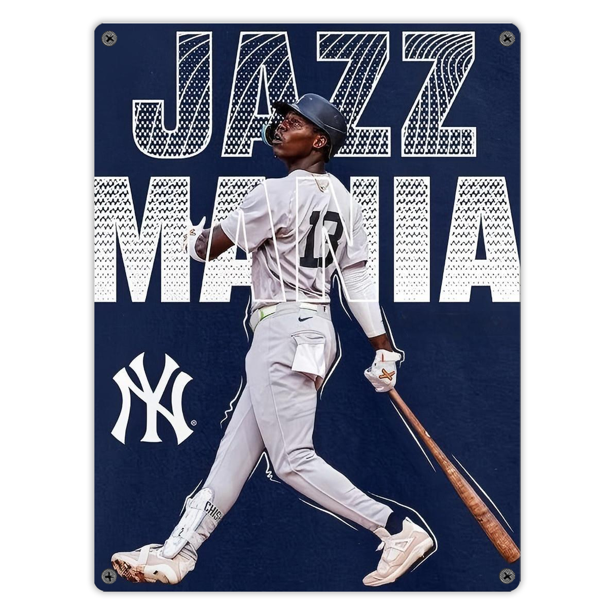 Jazz Chisholm Jr. 51 Vintage Metal Tin Sign 12x16inch – Retro Wall Art Decor For Home, Bar, Kitchen, Bedroom, Office – Durable Iron Sheet Poster, Easy To Hang, Full-Color Printing