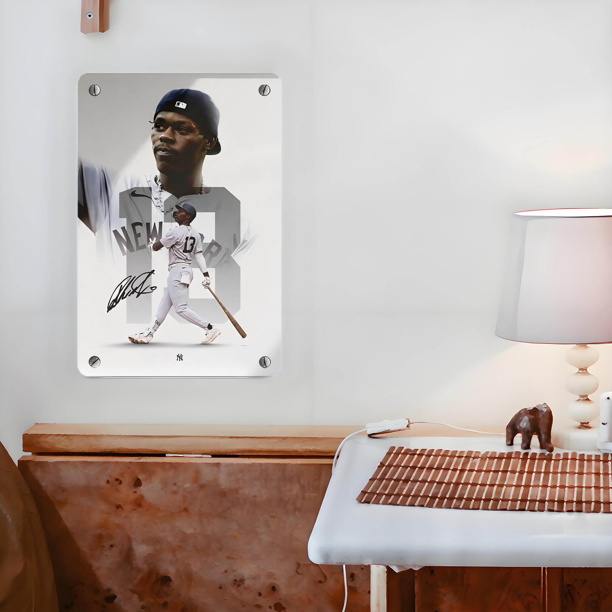 Jazz Chisholm Jr. 50 Metal Tin Sign 8x12inch - High-Quality Full-Print Decorative Wall Art, Durable Rust-Resistant Metal Plaque For Living Room, Bedroom, Kitchen, Office, Bar Décor