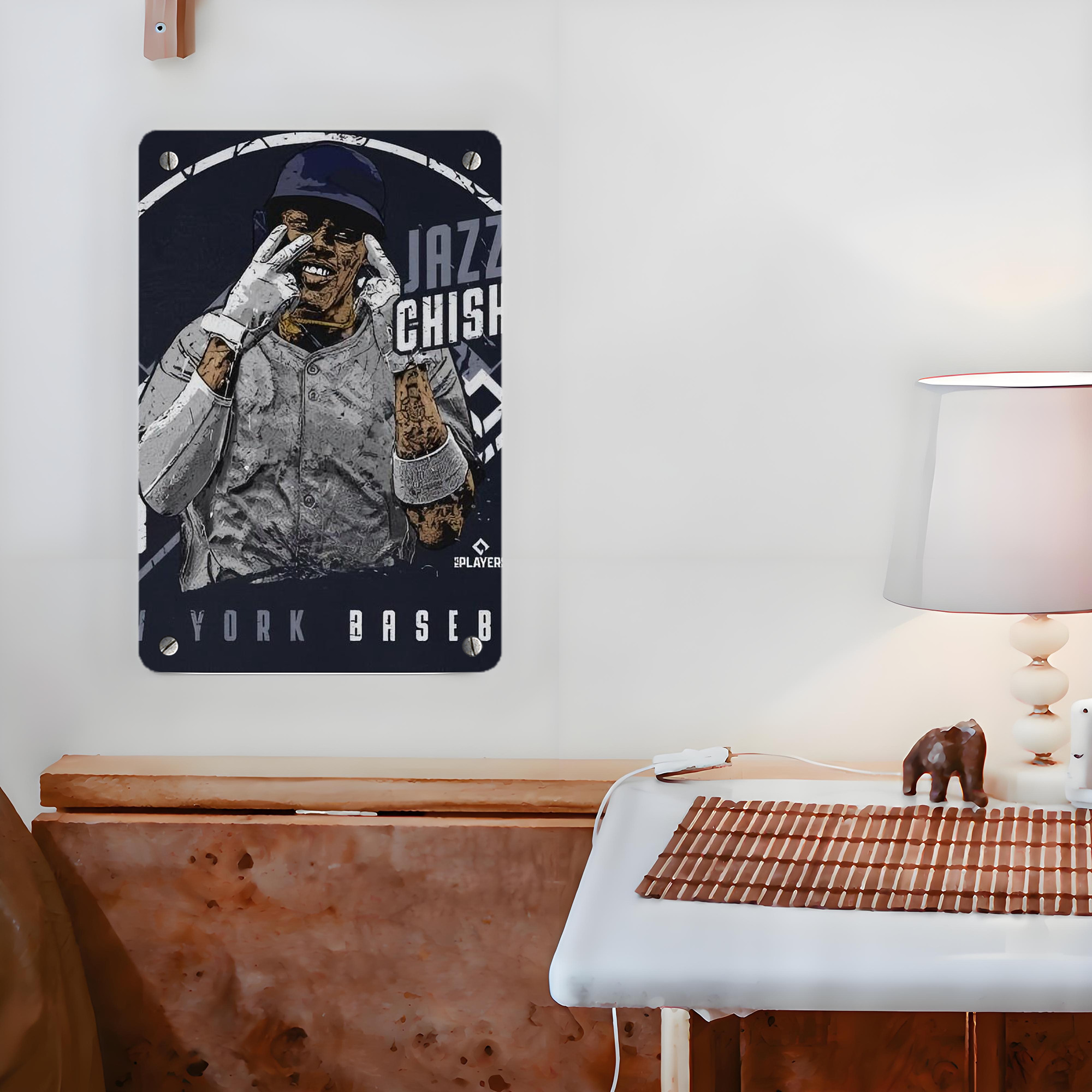 Jazz Chisholm Jr. 65 Metal Tin Sign 8x12inch - High-Quality Full-Print Decorative Wall Art, Durable Rust-Resistant Metal Plaque For Living Room, Bedroom, Kitchen, Office, Bar Décor