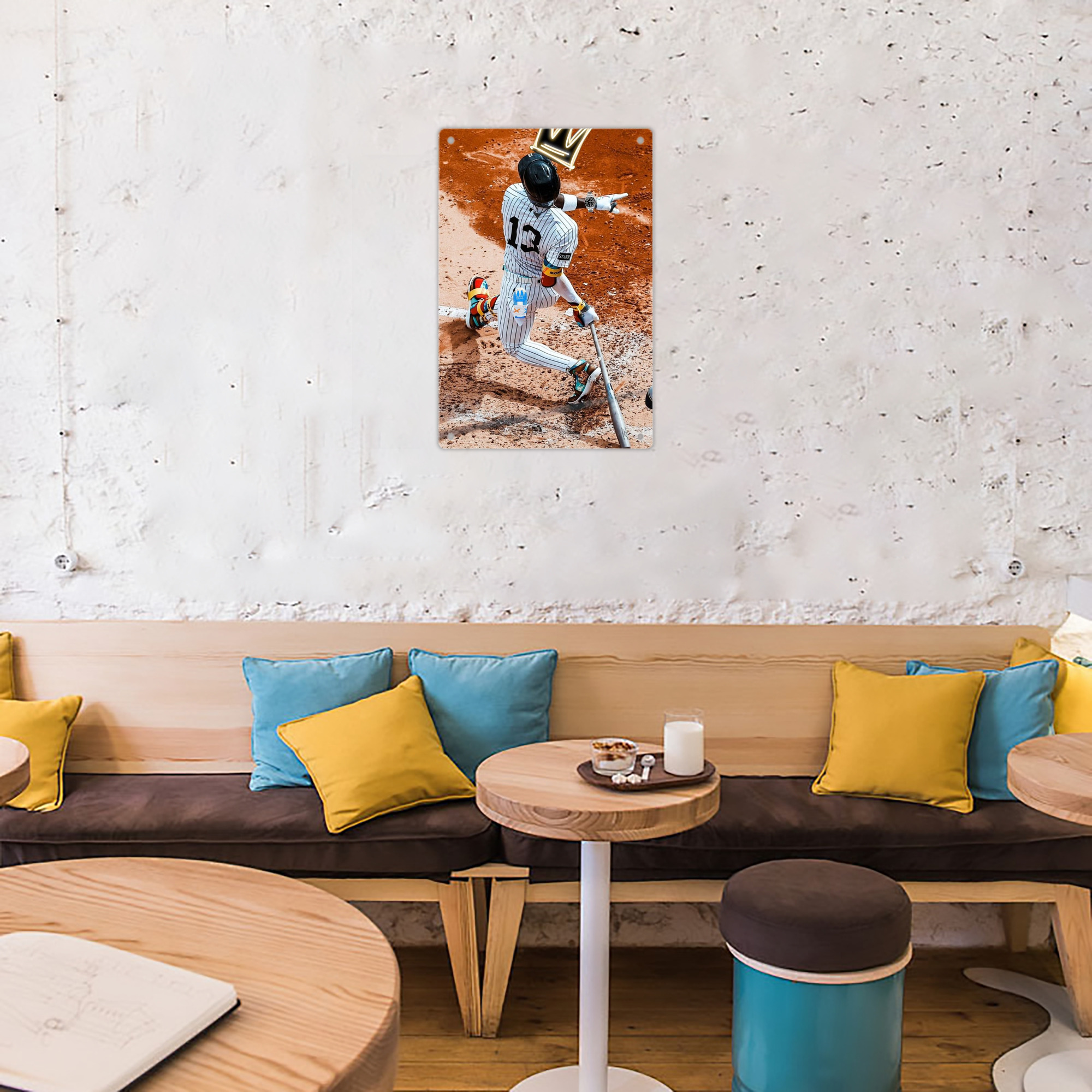 Jazz Chisholm Jr. 35 8x12inch Vertical Aluminum Sign - Durable Fade-Resistant Indoor/Outdoor Safety & Information Plaque For Office, Hotel, Restaurant, Bar, Public Spaces