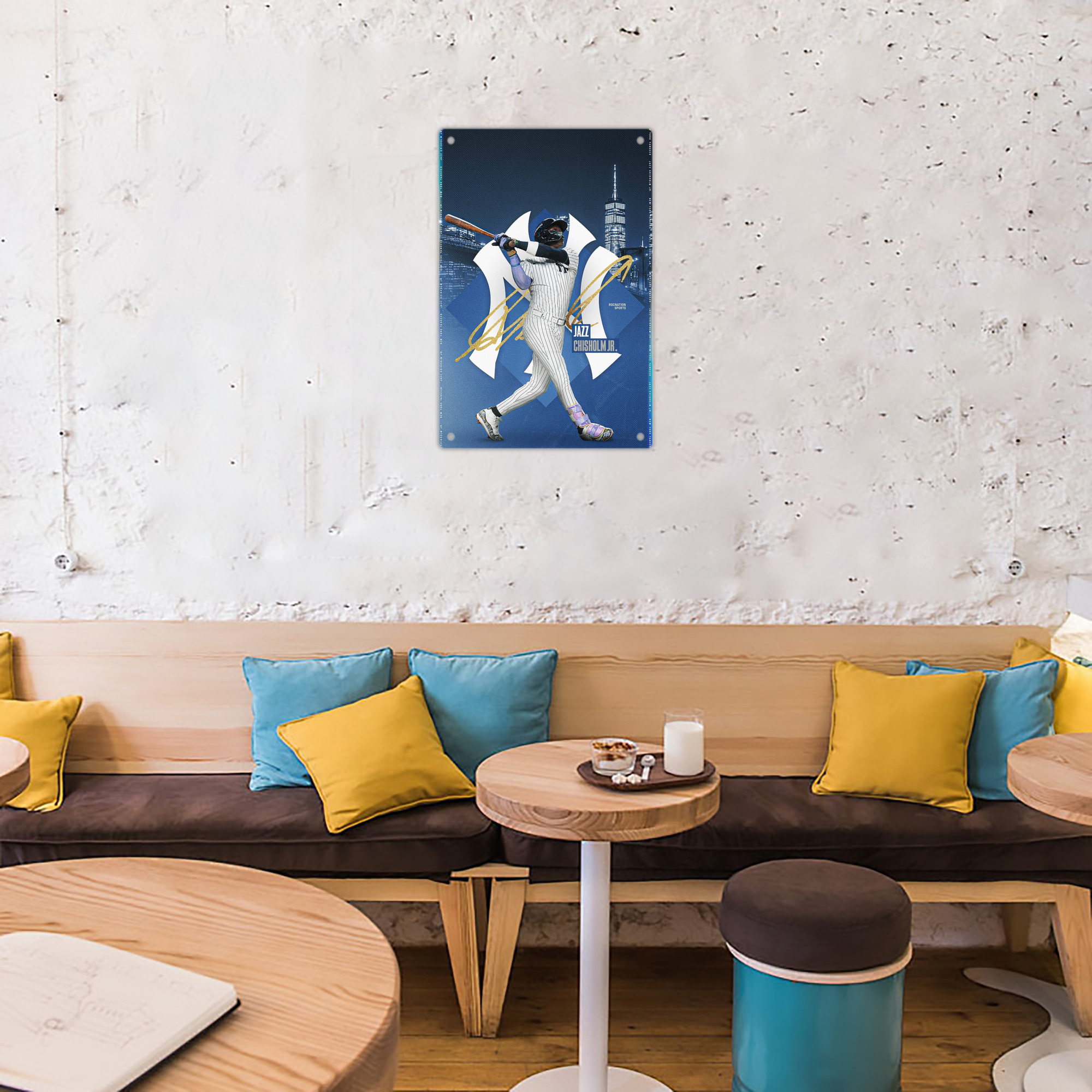 Jazz Chisholm Jr. 36 8x12inch Vertical Aluminum Sign - Durable Fade-Resistant Indoor/Outdoor Safety & Information Plaque For Office, Hotel, Restaurant, Bar, Public Spaces