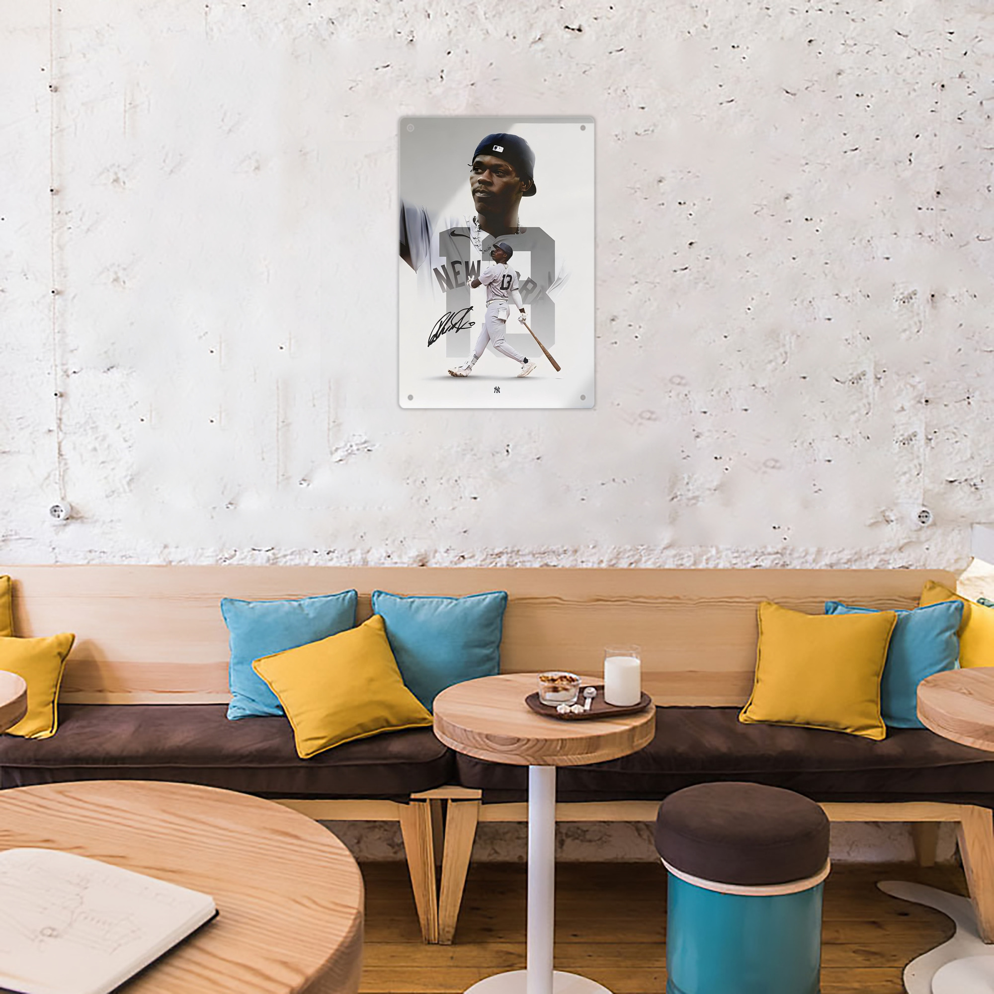 Jazz Chisholm Jr. 50 8x12inch Vertical Aluminum Sign - Durable Fade-Resistant Indoor/Outdoor Safety & Information Plaque For Office, Hotel, Restaurant, Bar, Public Spaces