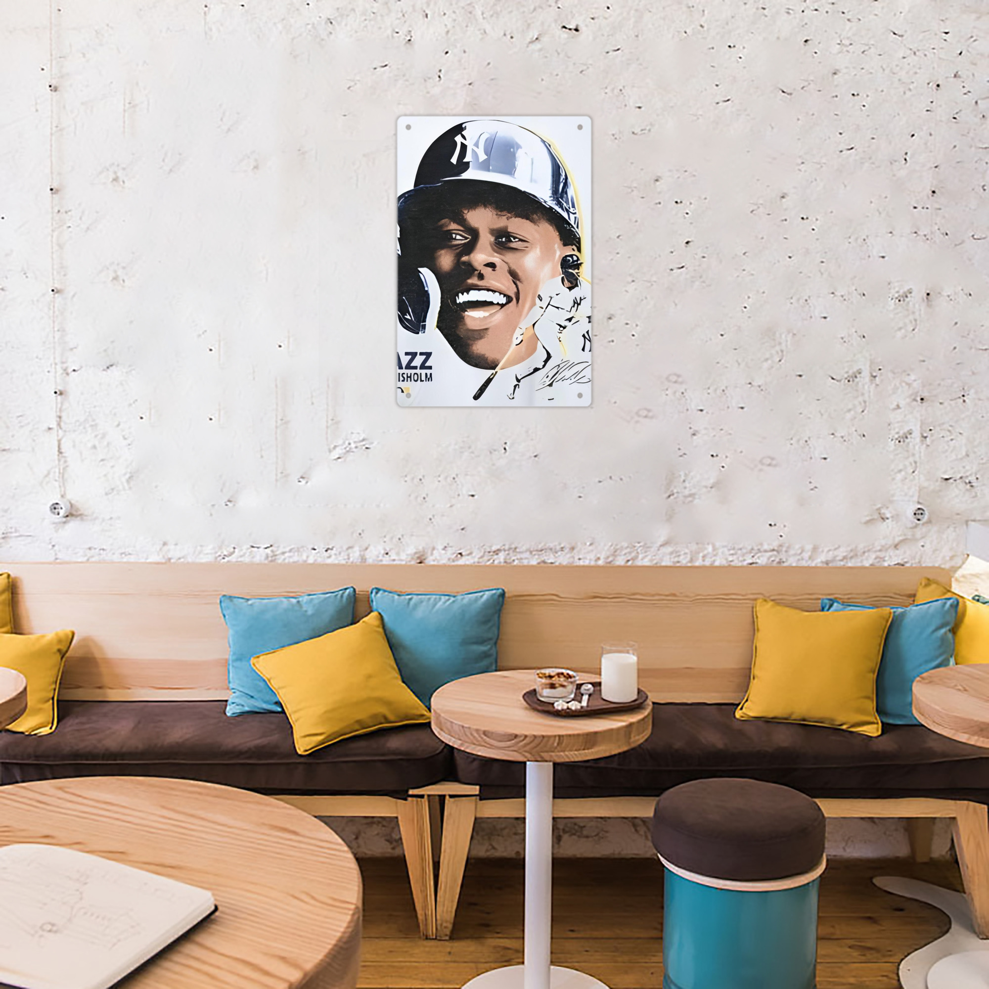 Jazz Chisholm Jr. 52 8x12inch Vertical Aluminum Sign - Durable Fade-Resistant Indoor/Outdoor Safety & Information Plaque For Office, Hotel, Restaurant, Bar, Public Spaces