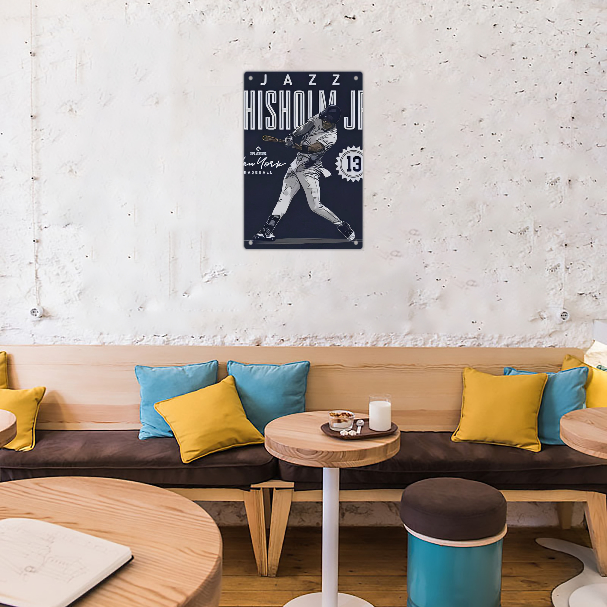 Jazz Chisholm Jr. 60 8x12inch Vertical Aluminum Sign - Durable Fade-Resistant Indoor/Outdoor Safety & Information Plaque For Office, Hotel, Restaurant, Bar, Public Spaces