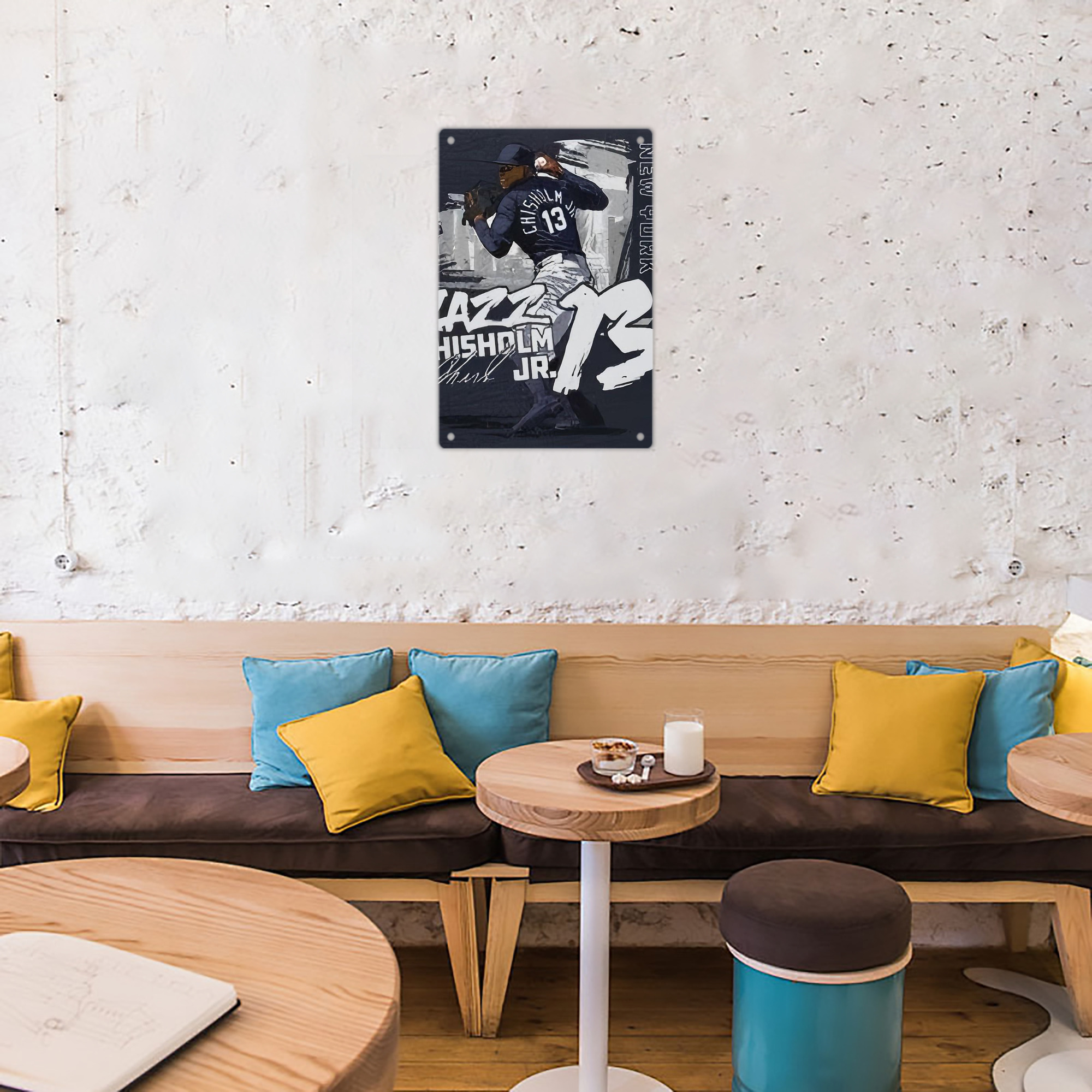 Jazz Chisholm Jr. 61 8x12inch Vertical Aluminum Sign - Durable Fade-Resistant Indoor/Outdoor Safety & Information Plaque For Office, Hotel, Restaurant, Bar, Public Spaces