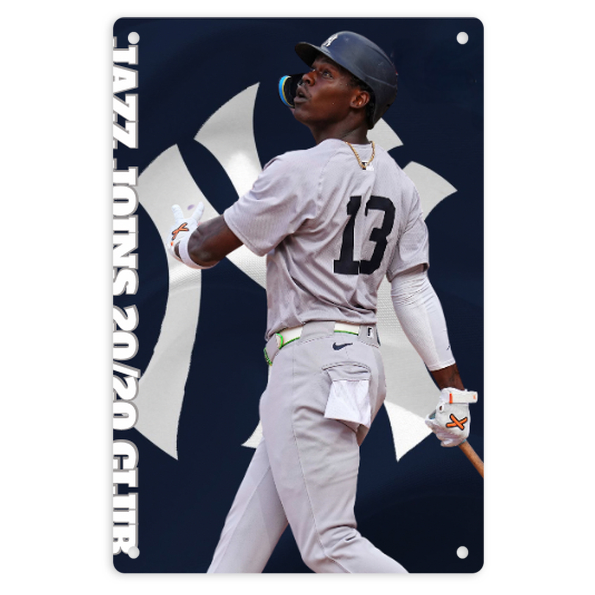 Jazz Chisholm Jr. 47 8x12inch Vertical Aluminum Sign - Durable Fade-Resistant Indoor/Outdoor Safety & Information Plaque For Office, Hotel, Restaurant, Bar, Public Spaces