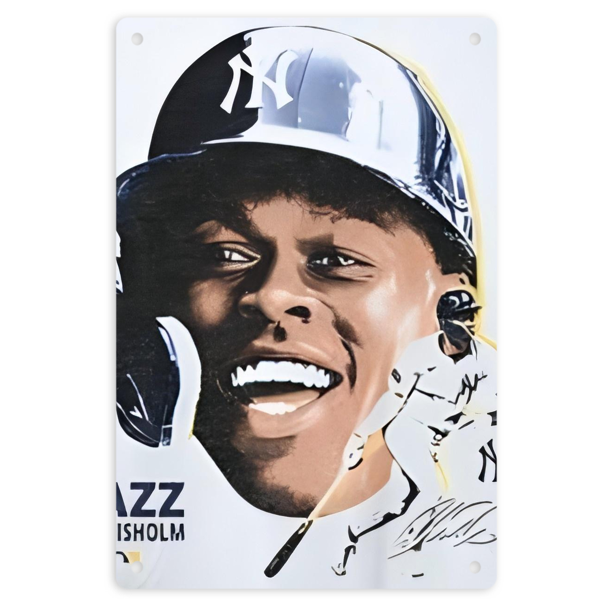 Jazz Chisholm Jr. 52 8x12inch Vertical Aluminum Sign - Durable Fade-Resistant Indoor/Outdoor Safety & Information Plaque For Office, Hotel, Restaurant, Bar, Public Spaces