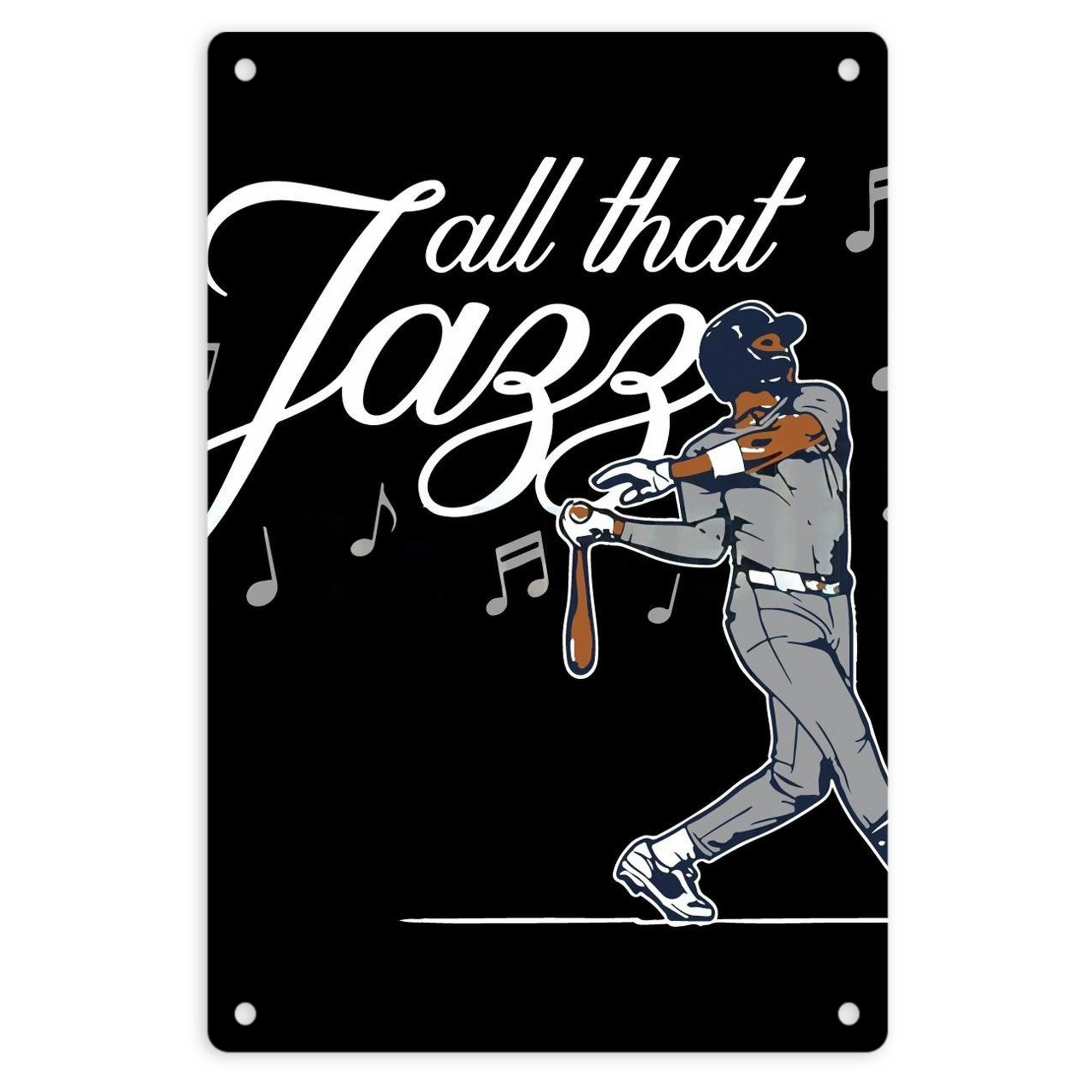 Jazz Chisholm Jr. 62 8x12inch Vertical Aluminum Sign - Durable Fade-Resistant Indoor/Outdoor Safety & Information Plaque For Office, Hotel, Restaurant, Bar, Public Spaces