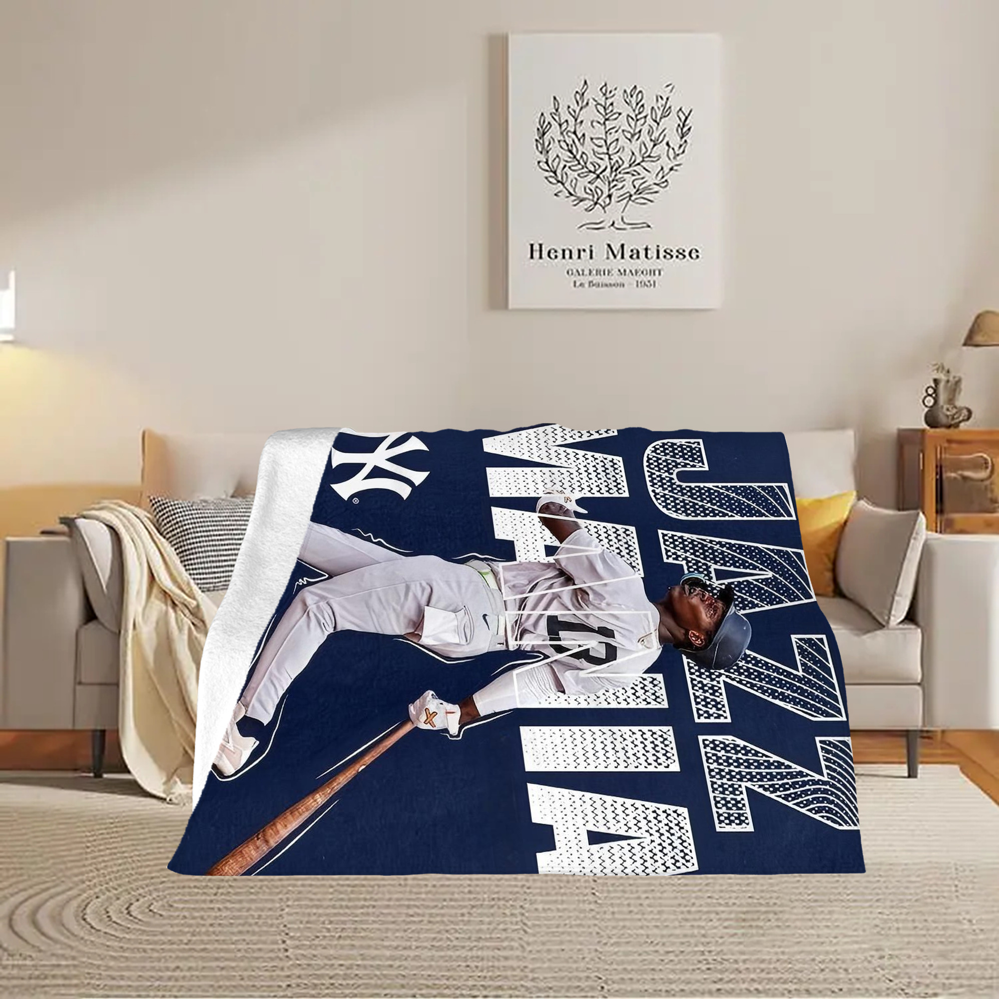 Jazz Chisholm Jr. 51 Soft Plush Fleece Blanket 30x40 Inch - 300GSM Flannel, Ultra Soft & Warm, Lightweight & Durable, Perfect For Kids, Adults, Couch, Bed, Camping, Travel, Gift For Family & Friends