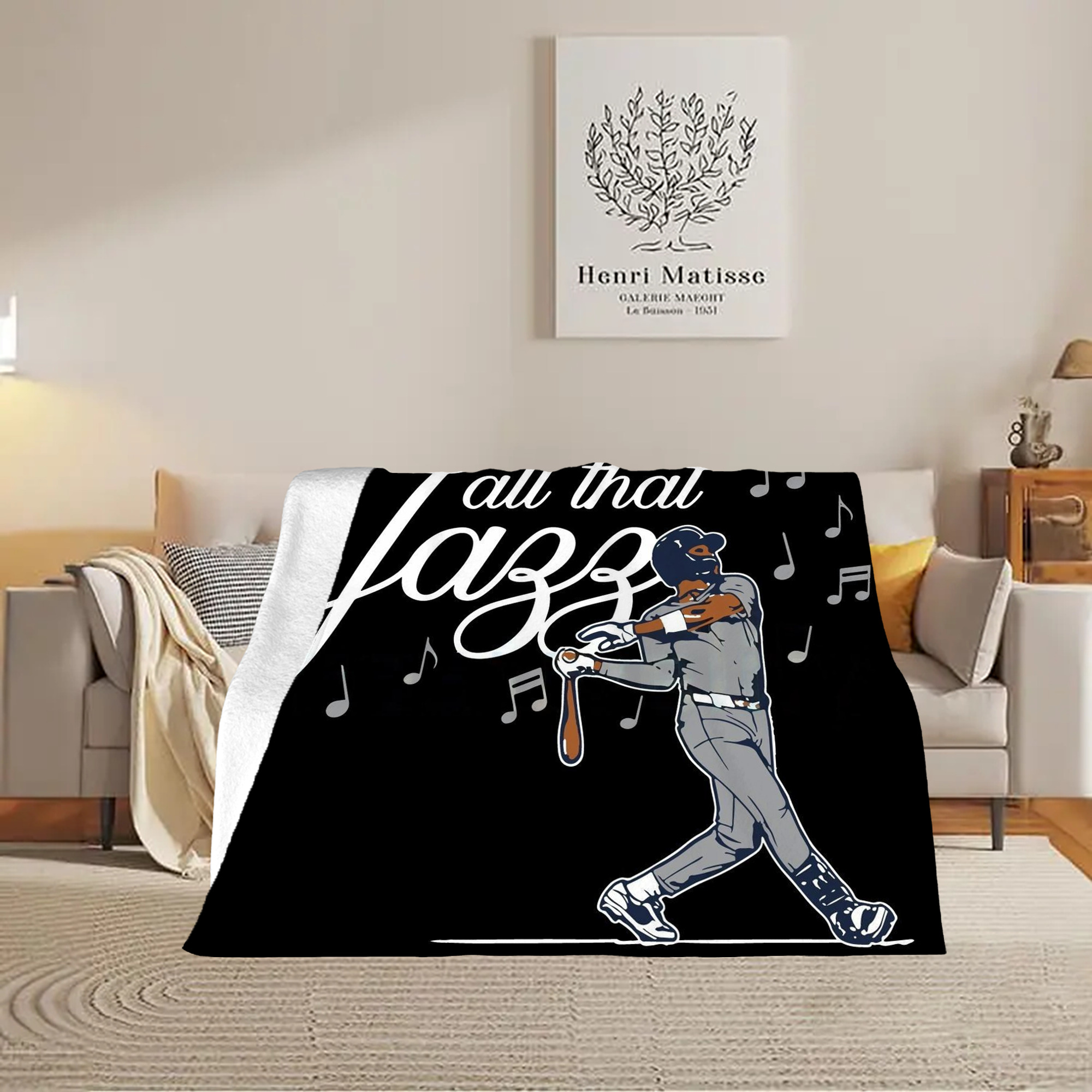 Jazz Chisholm Jr. 62 Soft Plush Fleece Blanket 30x40 Inch - 300GSM Flannel, Ultra Soft & Warm, Lightweight & Durable, Perfect For Kids, Adults, Couch, Bed, Camping, Travel, Gift For Family & Friends