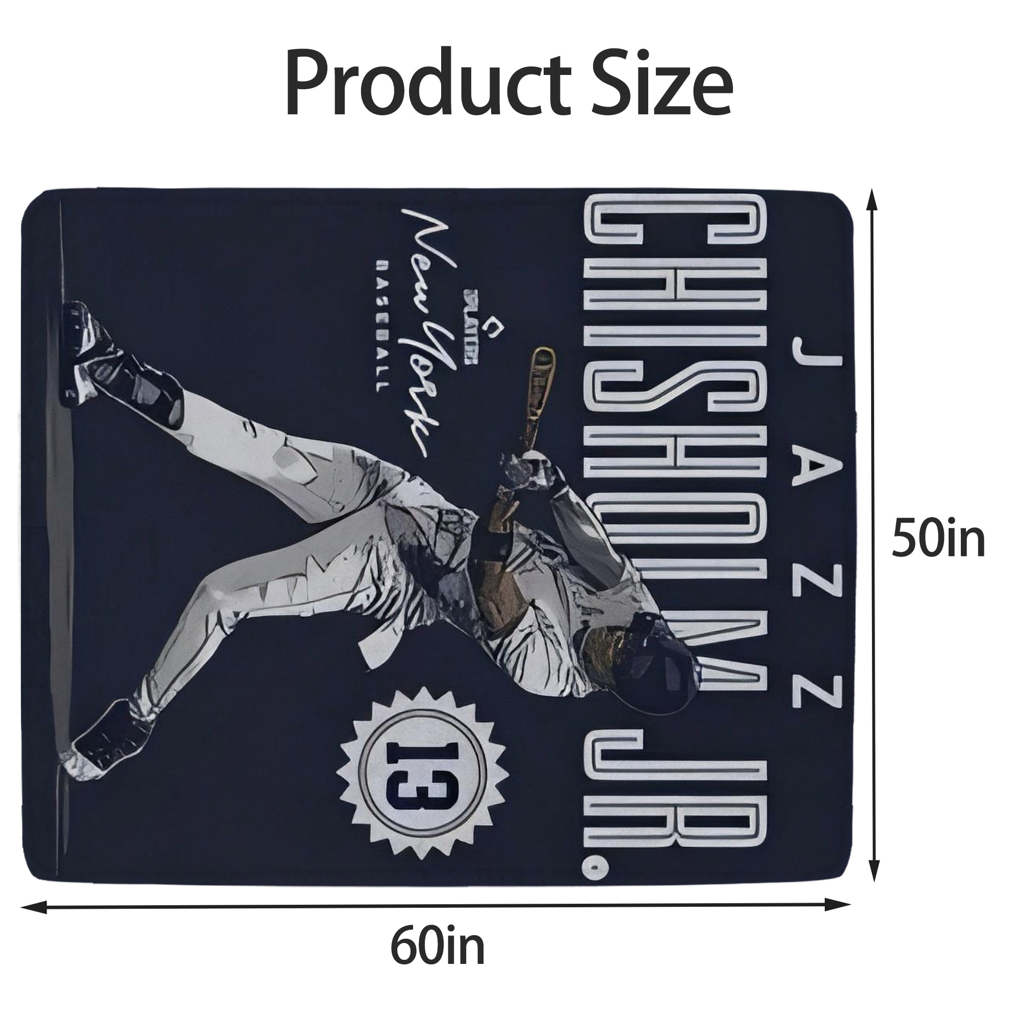 Jazz Chisholm Jr. 60 Soft Fleece Throw Blanket 50 X 60 Inch – Super Soft, Lightweight, And Durable – Perfect For Sofa, Bed, Camping, And More – Ideal Gift For Family And Friends